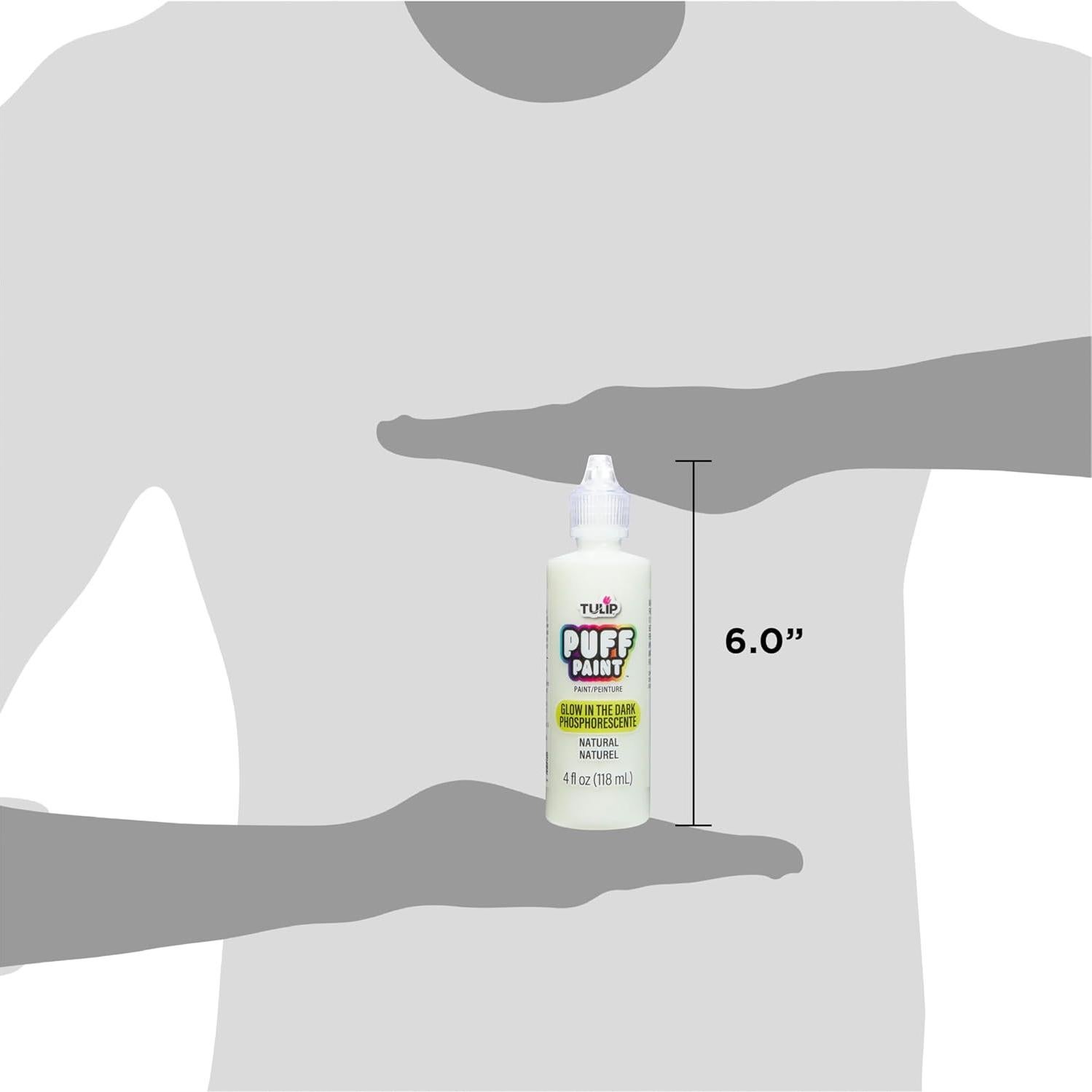 Pintura Puff Brillante Natural Tulip 118 ml para Tela