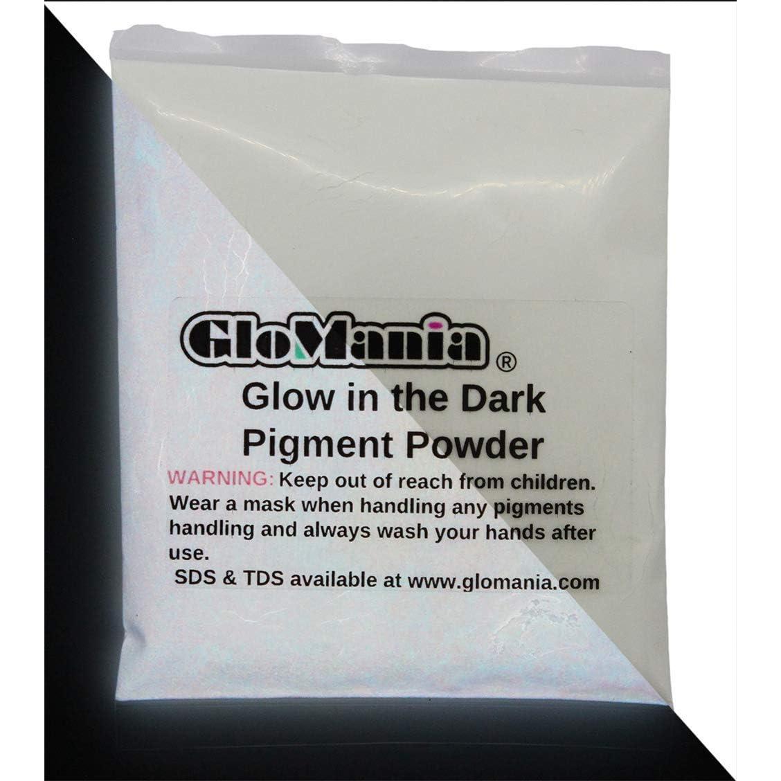 Polvo de Pigmento Fluorescente Glomania 30g Brilla en la Oscuridad