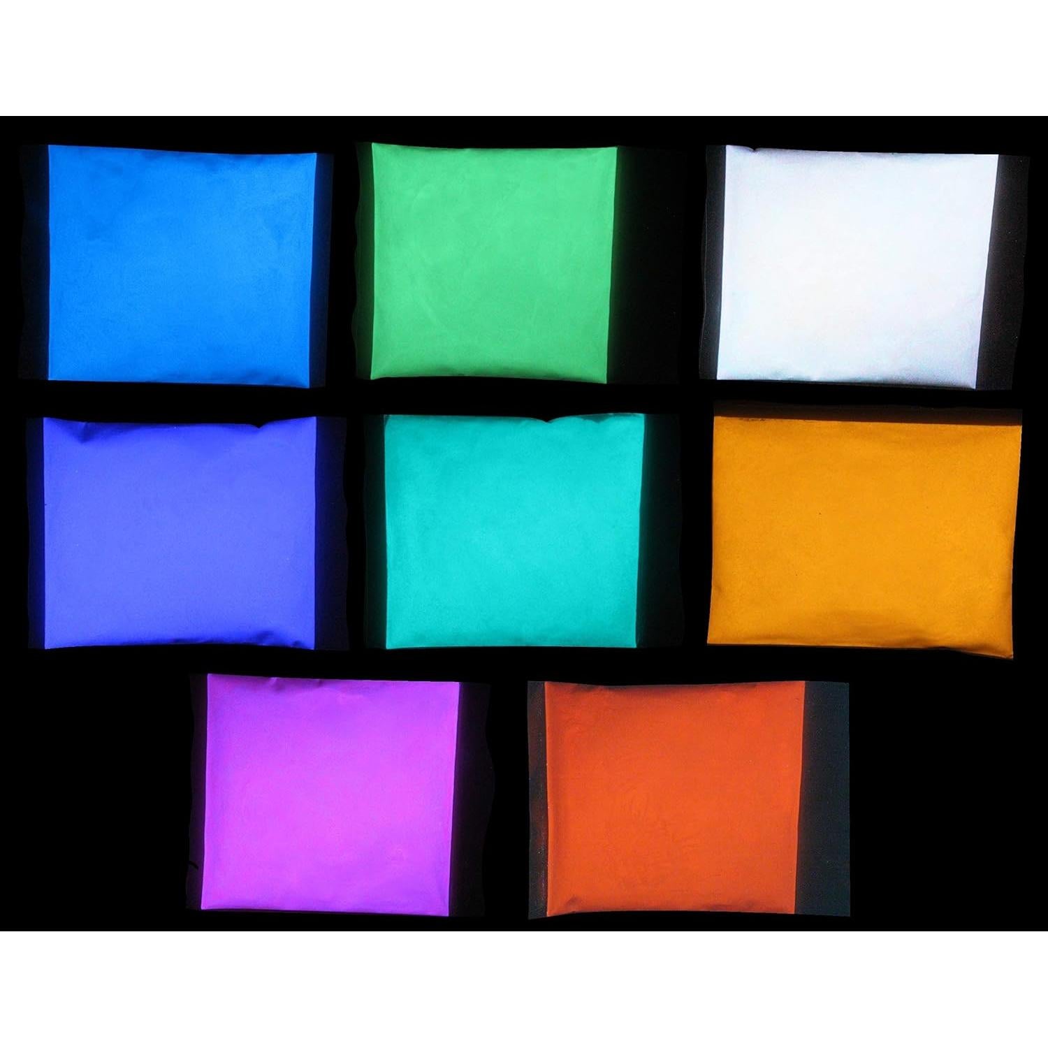 Polvo de Pigmento Fluorescente Glomania 30g Brilla en la Oscuridad