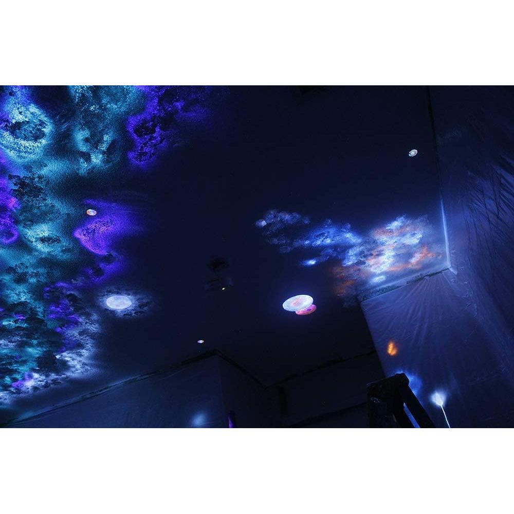 Polvo de Pigmento Fluorescente Glomania 30g Brilla en la Oscuridad