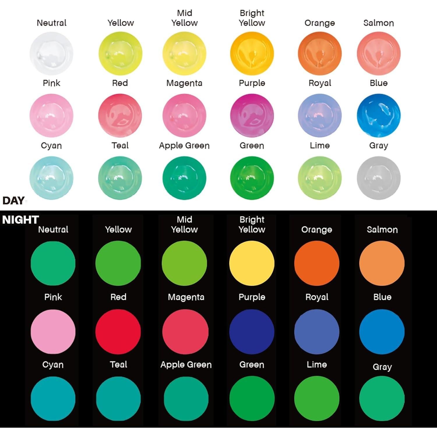 Pintura Acrílica Brillante Artecho 18 Colores 11 ml