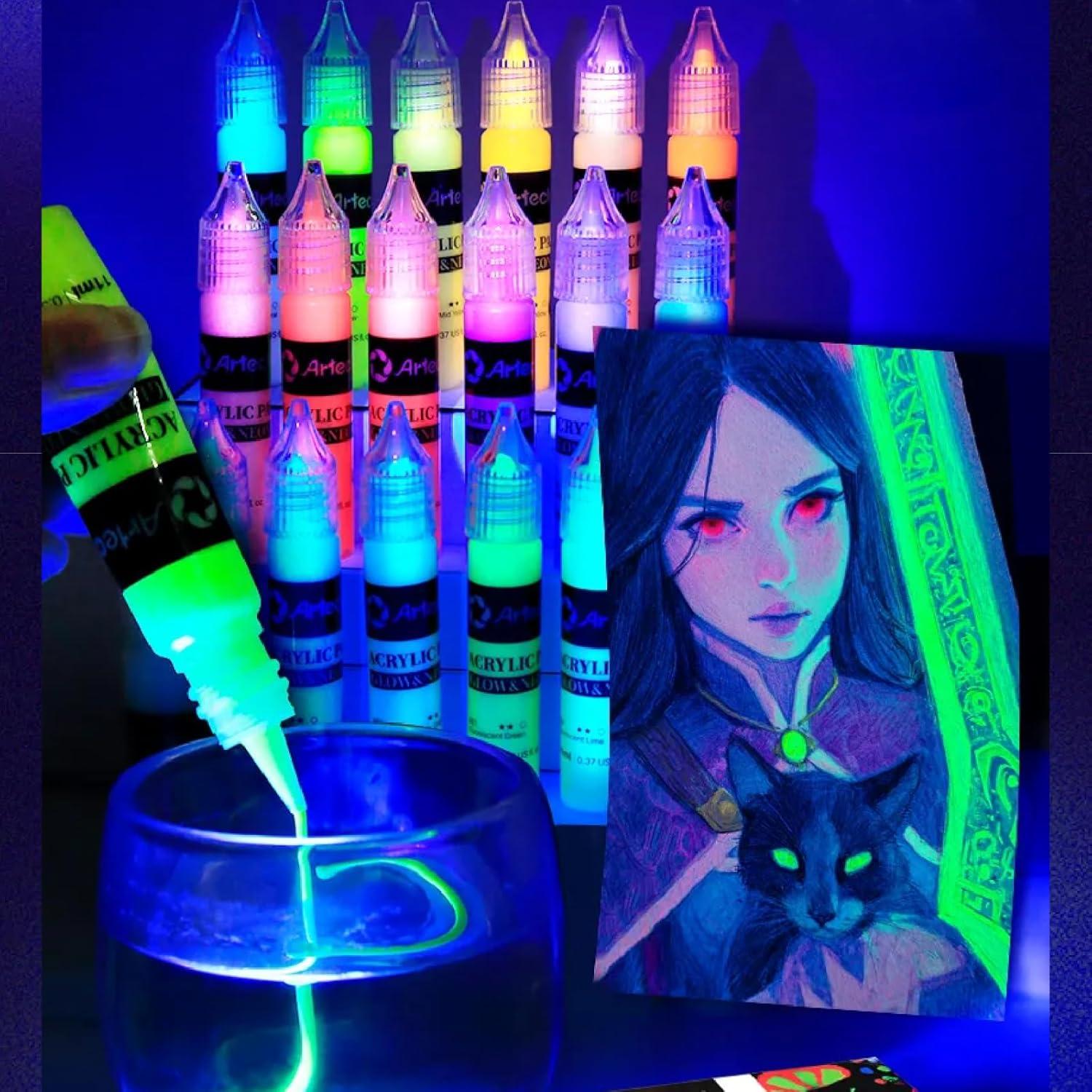 Pintura Acrílica Brillante Artecho 18 Colores 11 ml