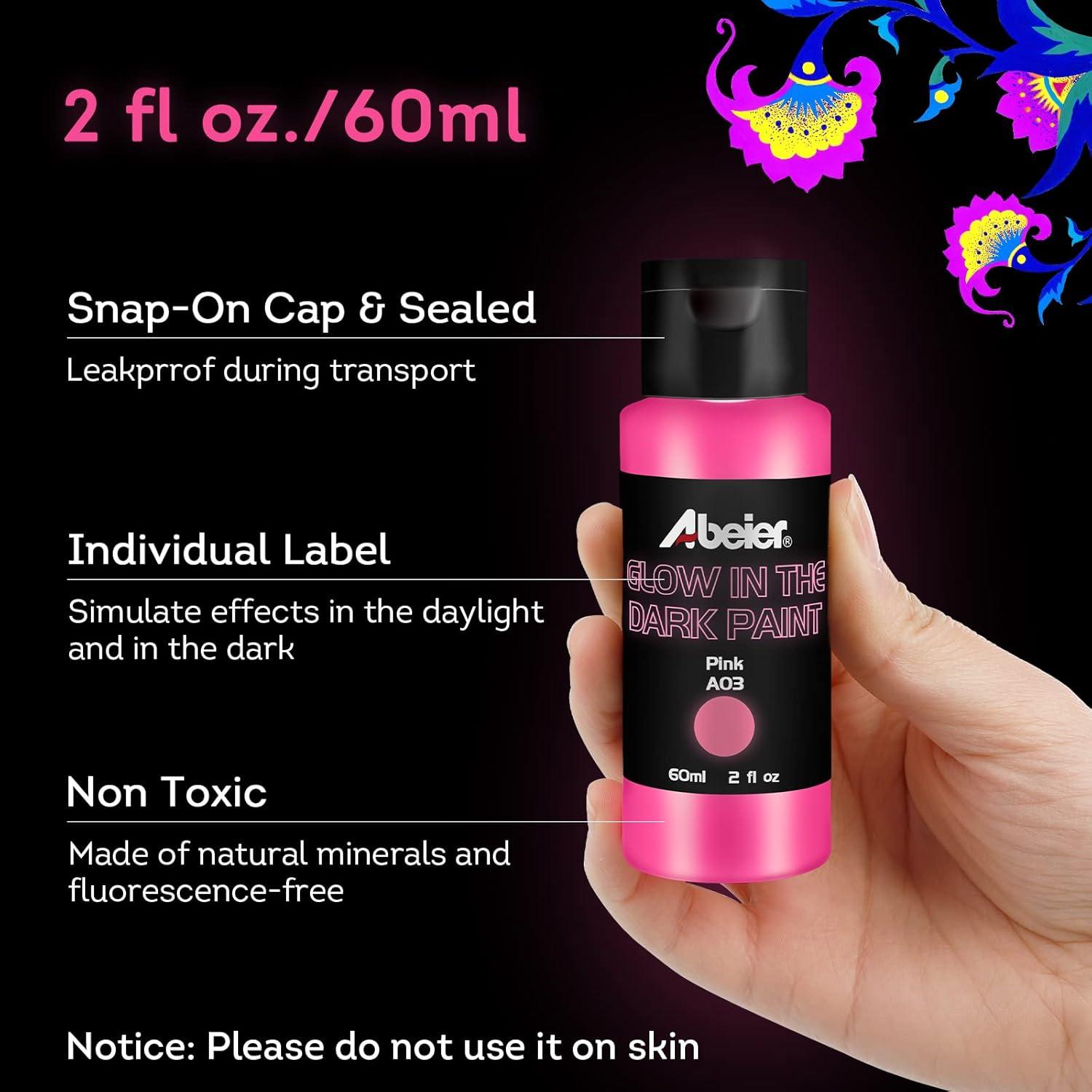 Pintura Acrílica Brillante ABEIER - 10 Colores 60ml Luminosa