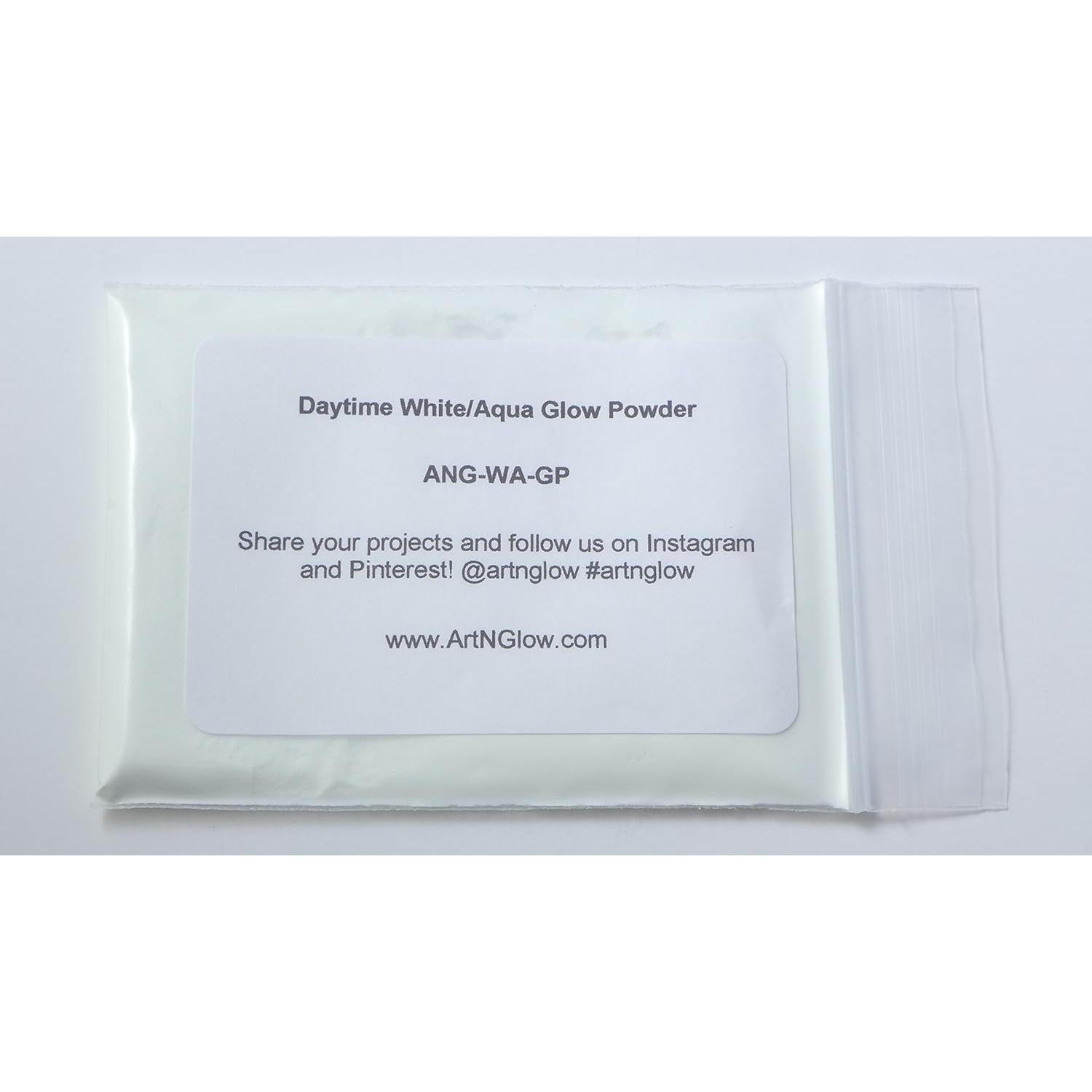 Polvo Brillante en la Oscuridad Art 'N Glow Aqua Neutro 30g