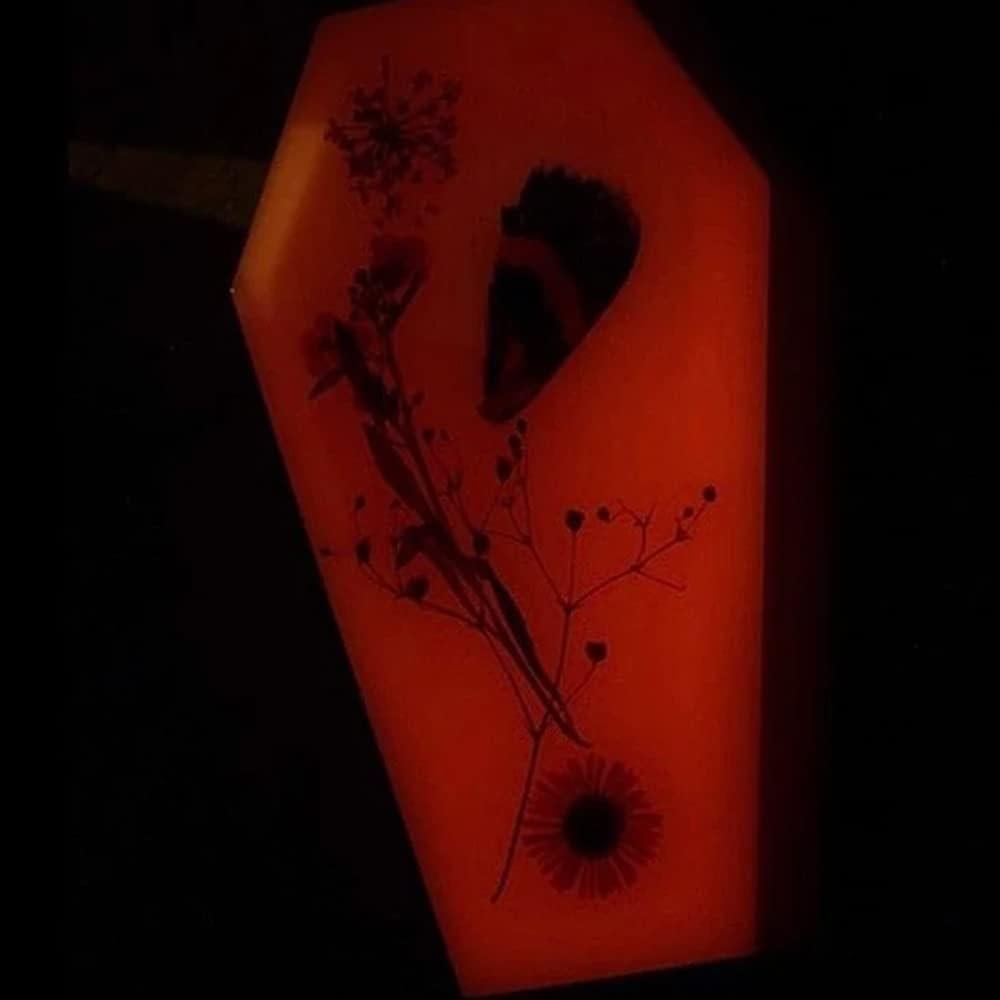 Pintura Acrílica Luminosa Glomania 30ml Blanco Brilla Rojo-Anaranjado