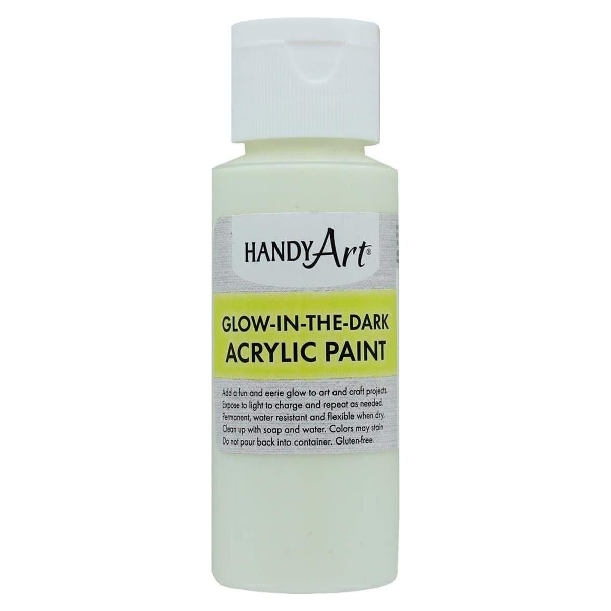 Pintura Acrílica que Brilla en la Oscuridad Handy Art 60 ml Transparente
