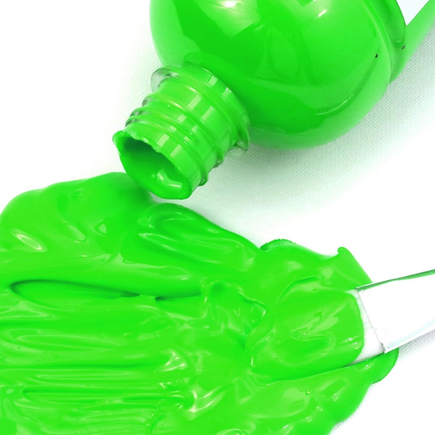 Pintura Acrílica Verde Brillante en la Oscuridad Artecho 500ml