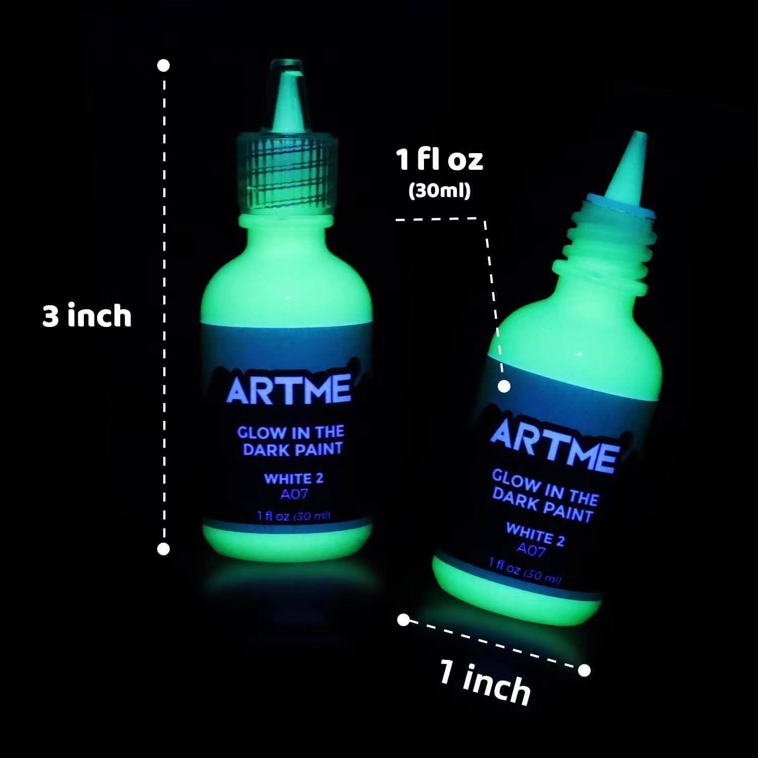 Set de Pintura Acrílica Brillante ARTME 12 Colores 30ml