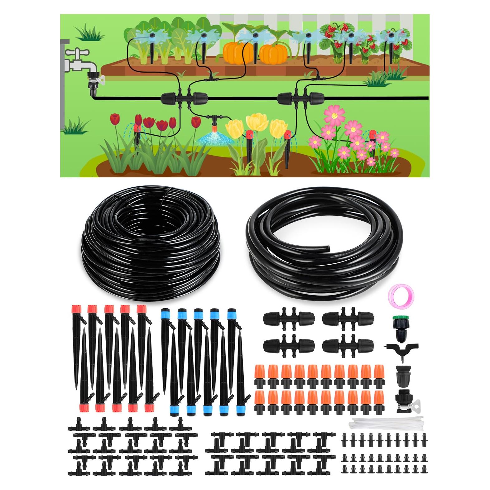 Sistema de Riego por Goteo Toki-dot 230FT para Jardín