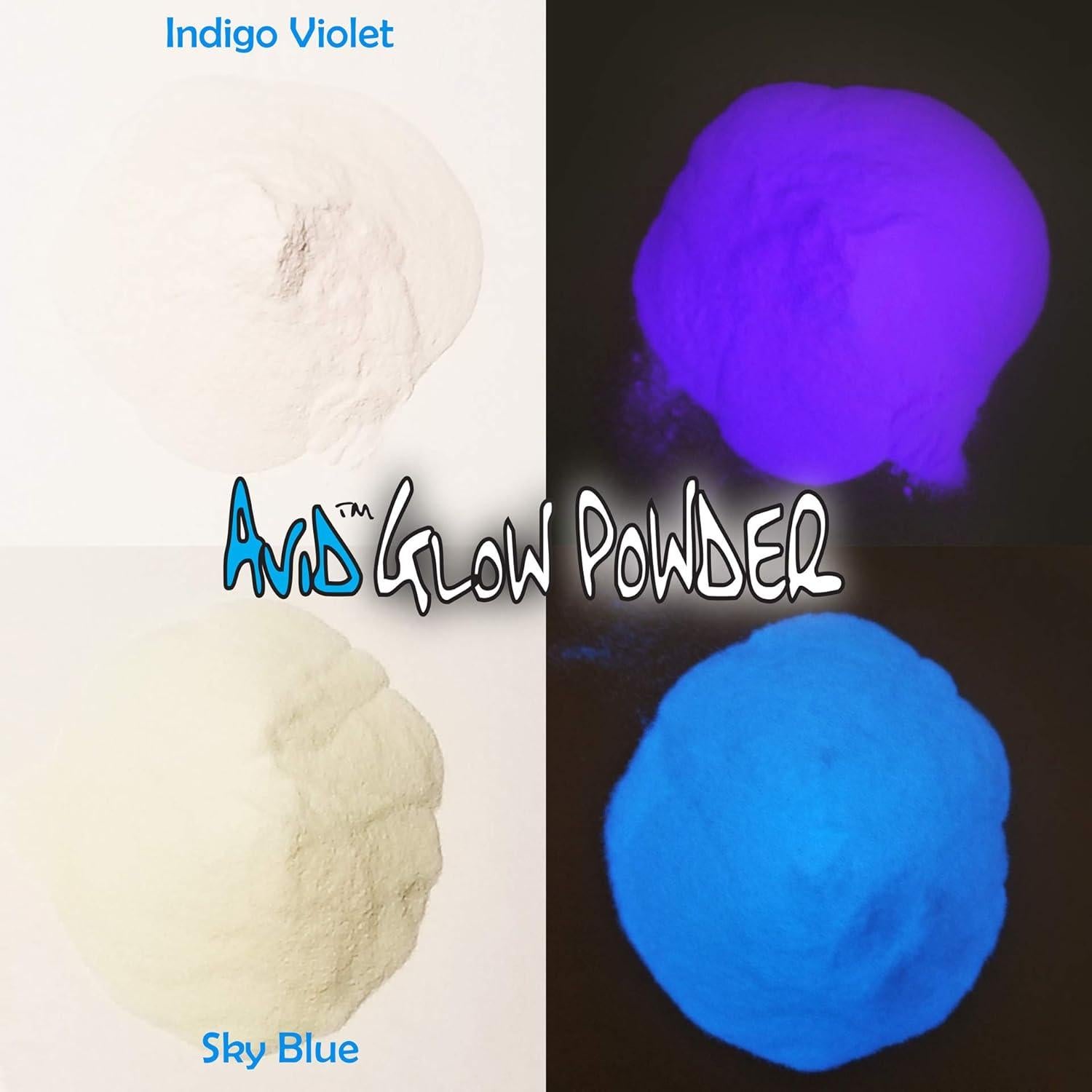 Paquete de Polvo Brillante Avid Color 11 Colores 165g