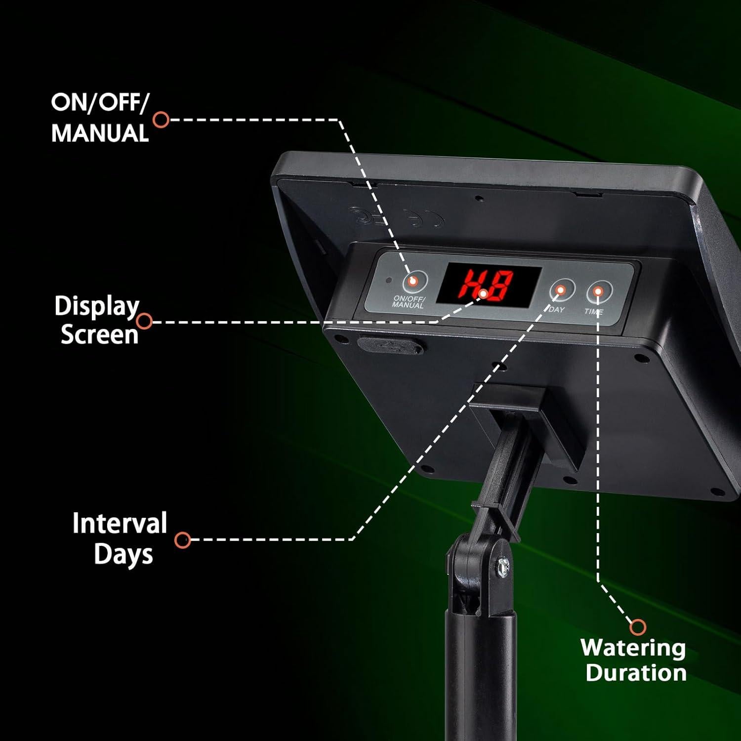 Sistema de Riego por Goteo Solar Fotgear 15M 750ml/min