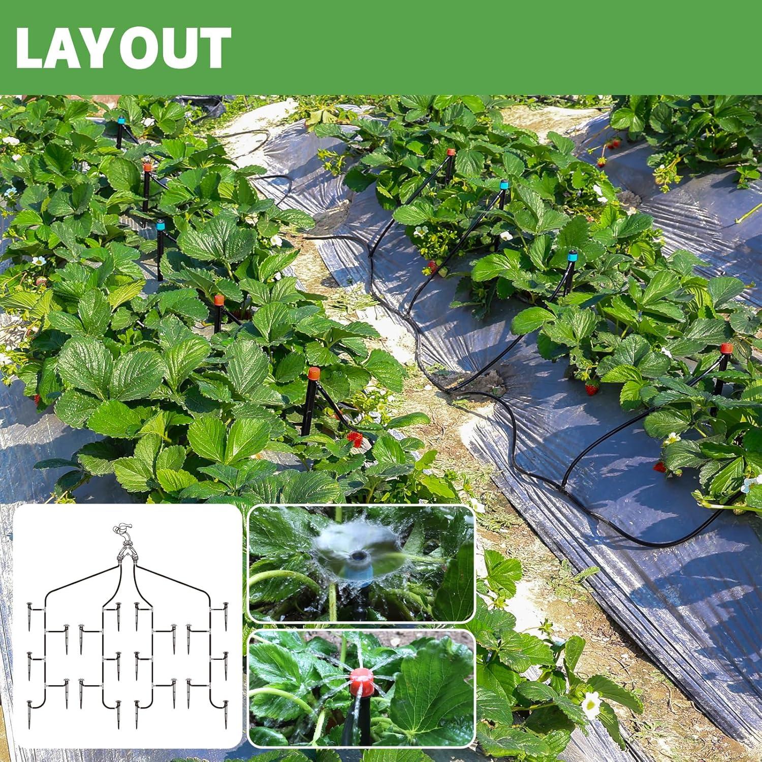 Kit de Riego por Goteo 33.5m Maotong - Sistema Automático DIY