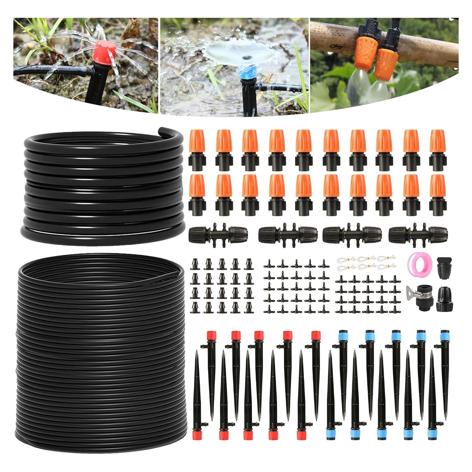 Kit de Riego por Goteo STARREY 69M para Jardín y Invernadero