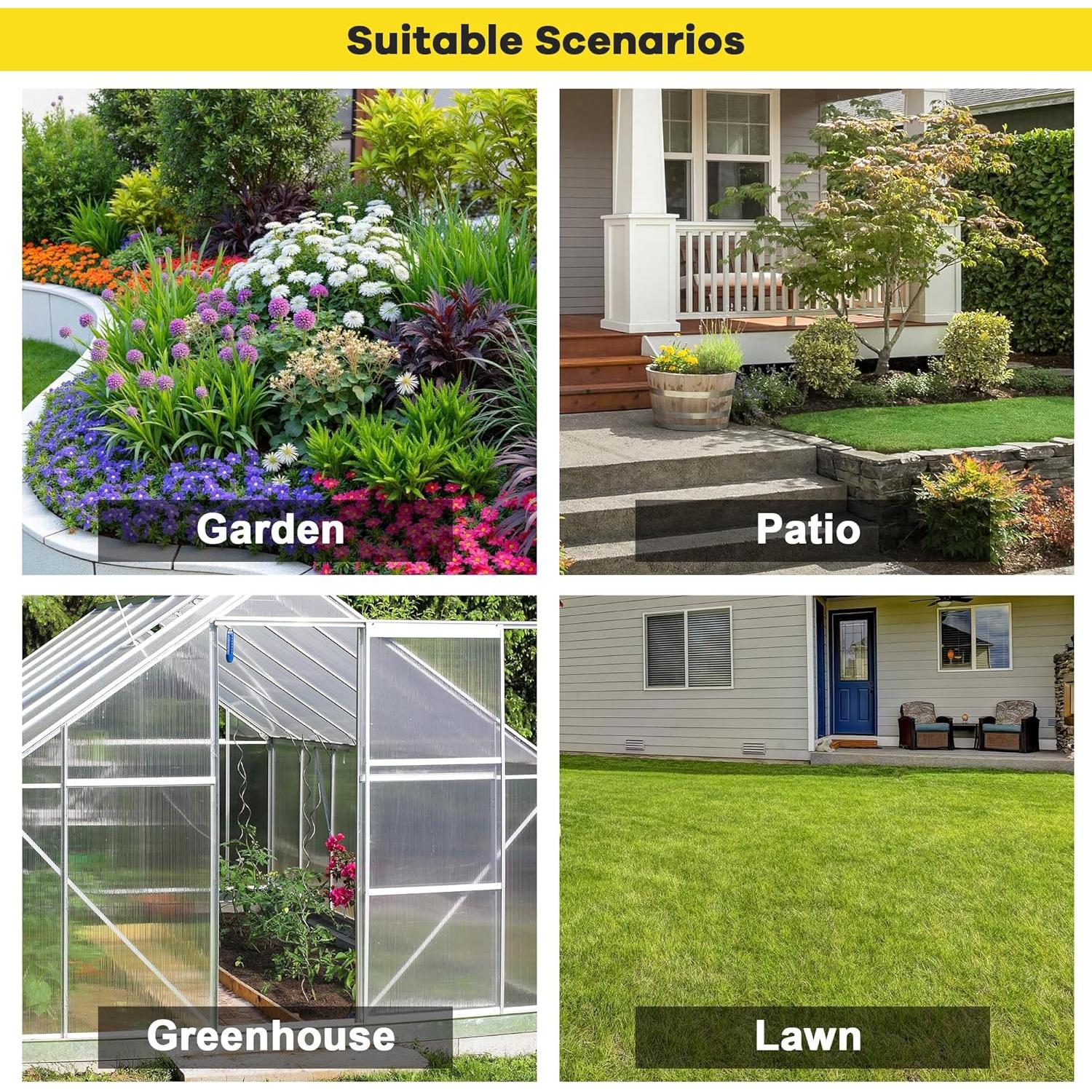 Kit de Riego por Goteo STARREY 69M para Jardín y Invernadero