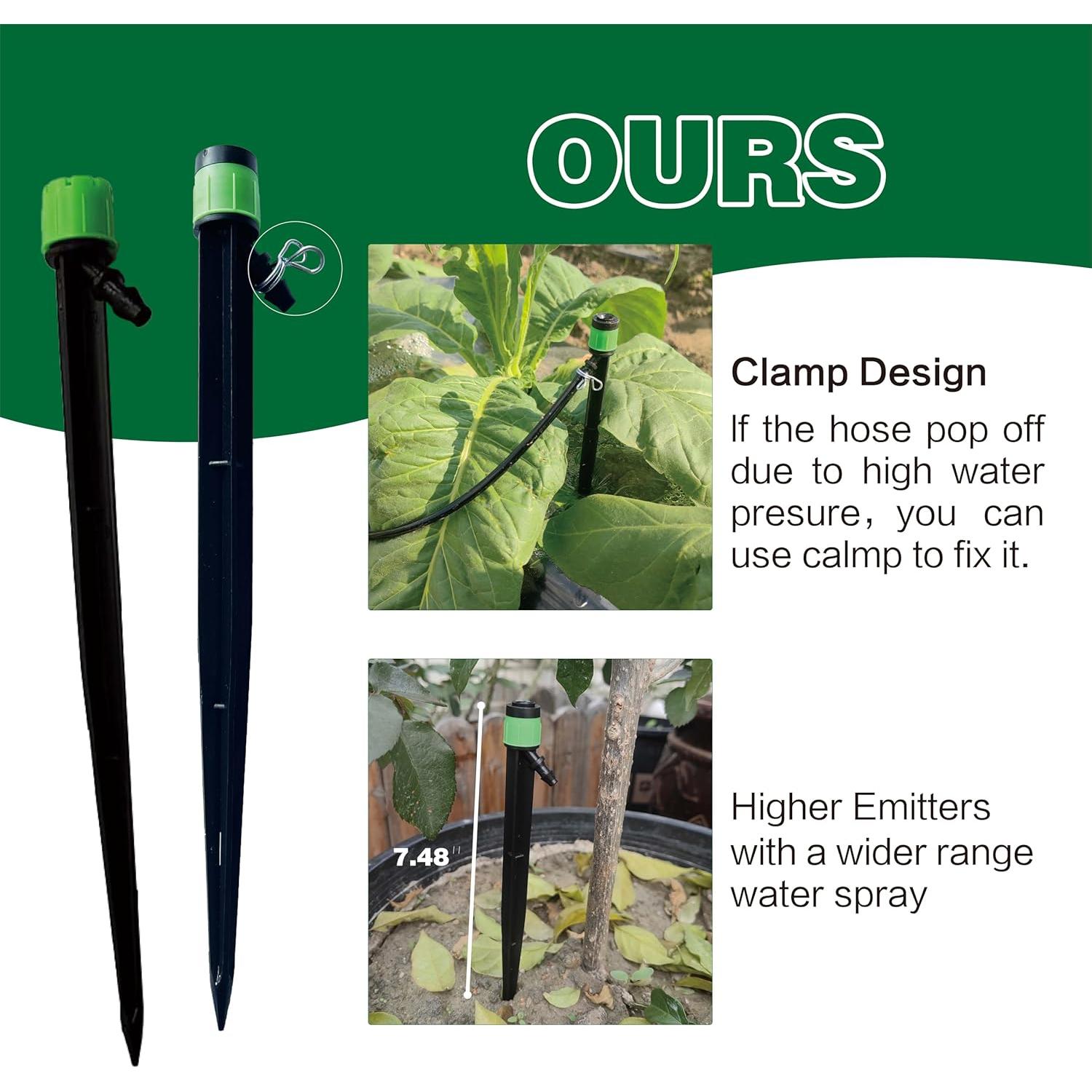 Kit de Riego por Goteo Automático Brysage 36.5 m para Jardín