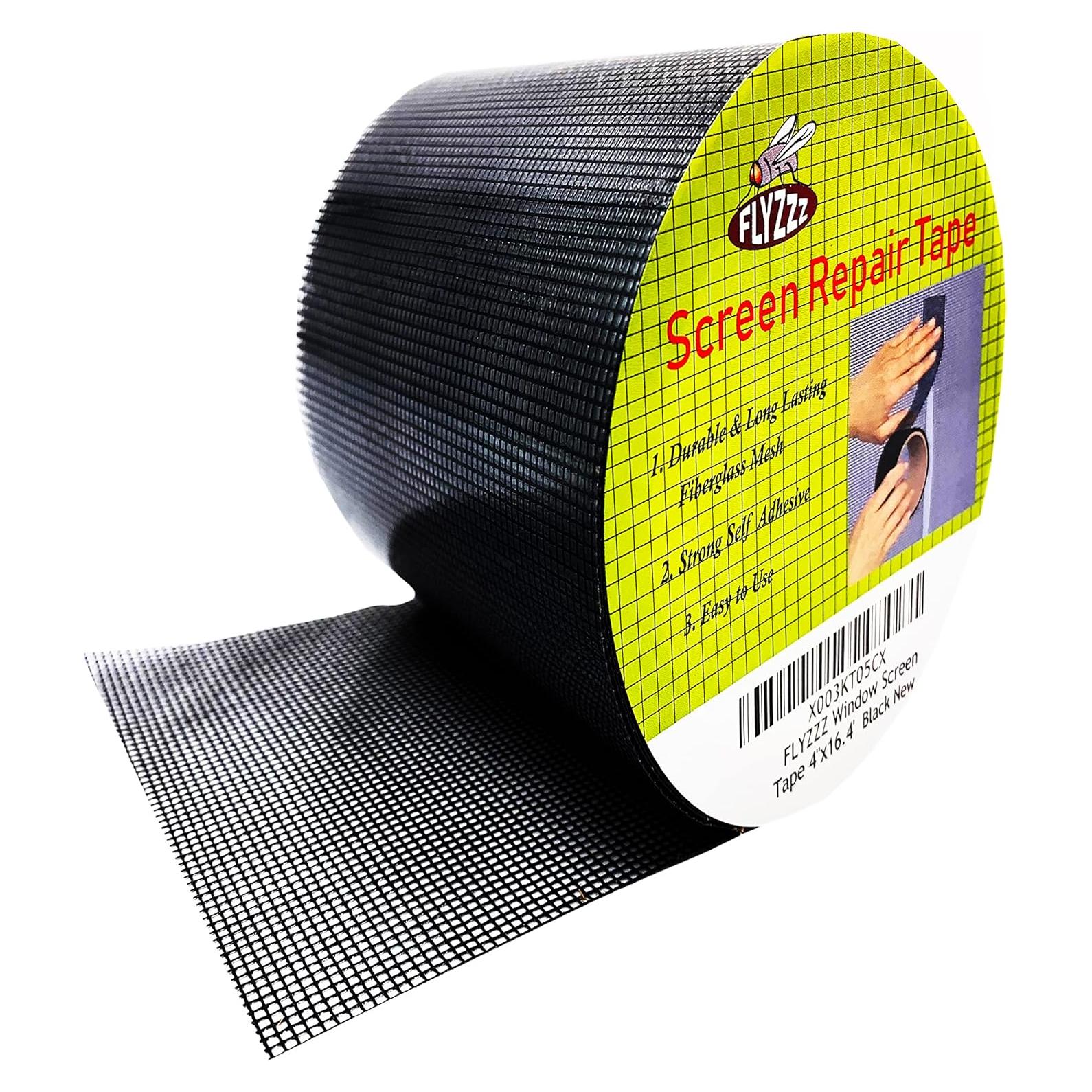 Kit de Reparación de Pantallas FLYZZZ 10.16cm x 5.0m Negro