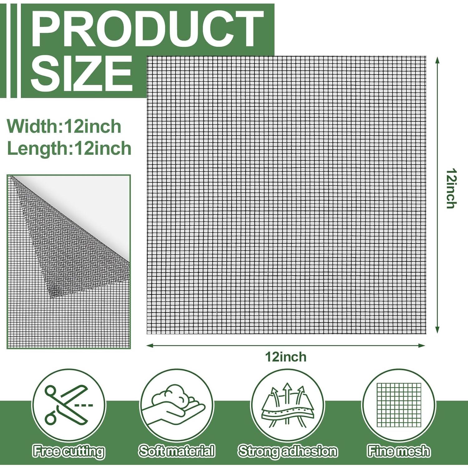 Kit de Reparación de Pantalla CroBlissful 6 Pcs 30x30 cm