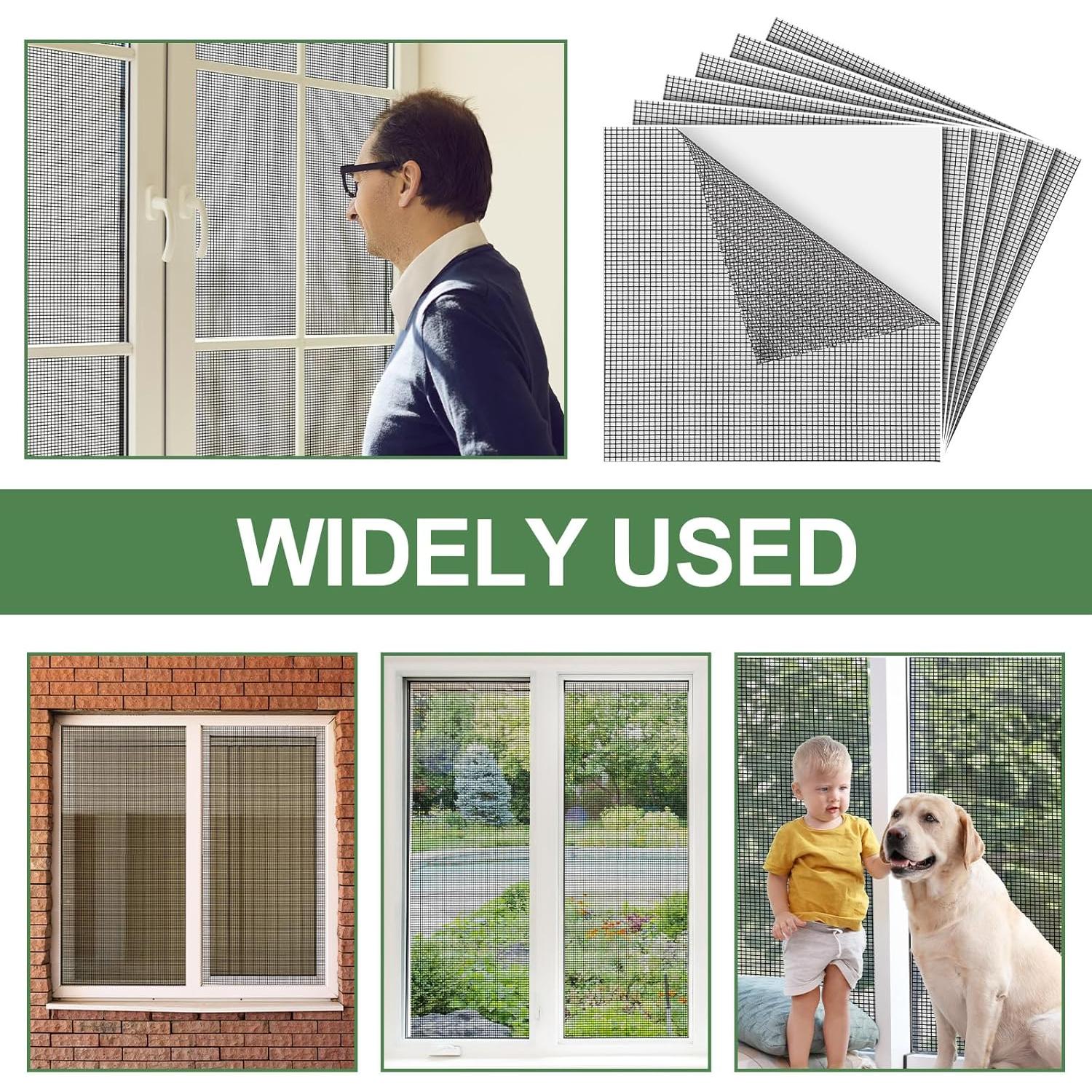 Kit de Reparación de Pantalla CroBlissful 6 Pcs 30x30 cm