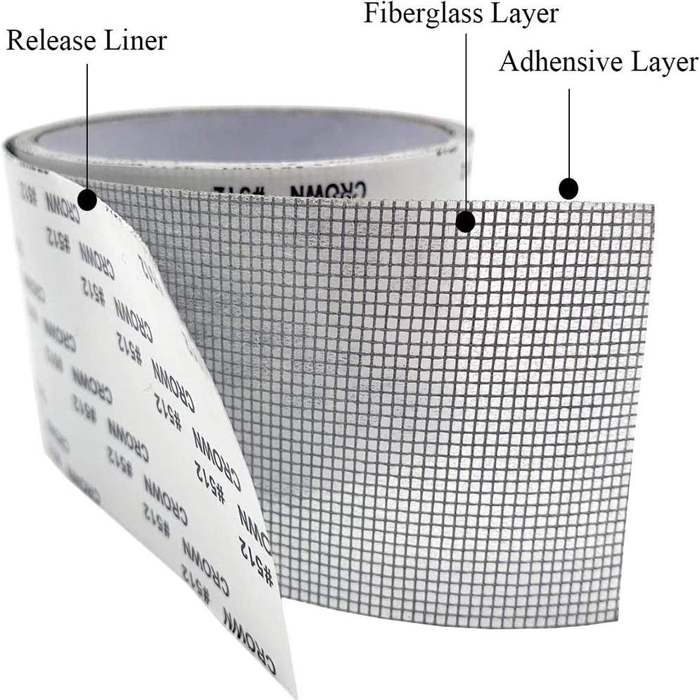 Cinta de Reparación de Pantallas de Ventana ACEBON 5cm x 200cm