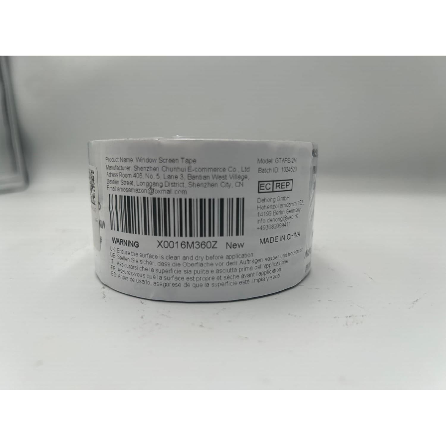 Cinta de Reparación de Pantallas de Ventana ACEBON 5cm x 200cm