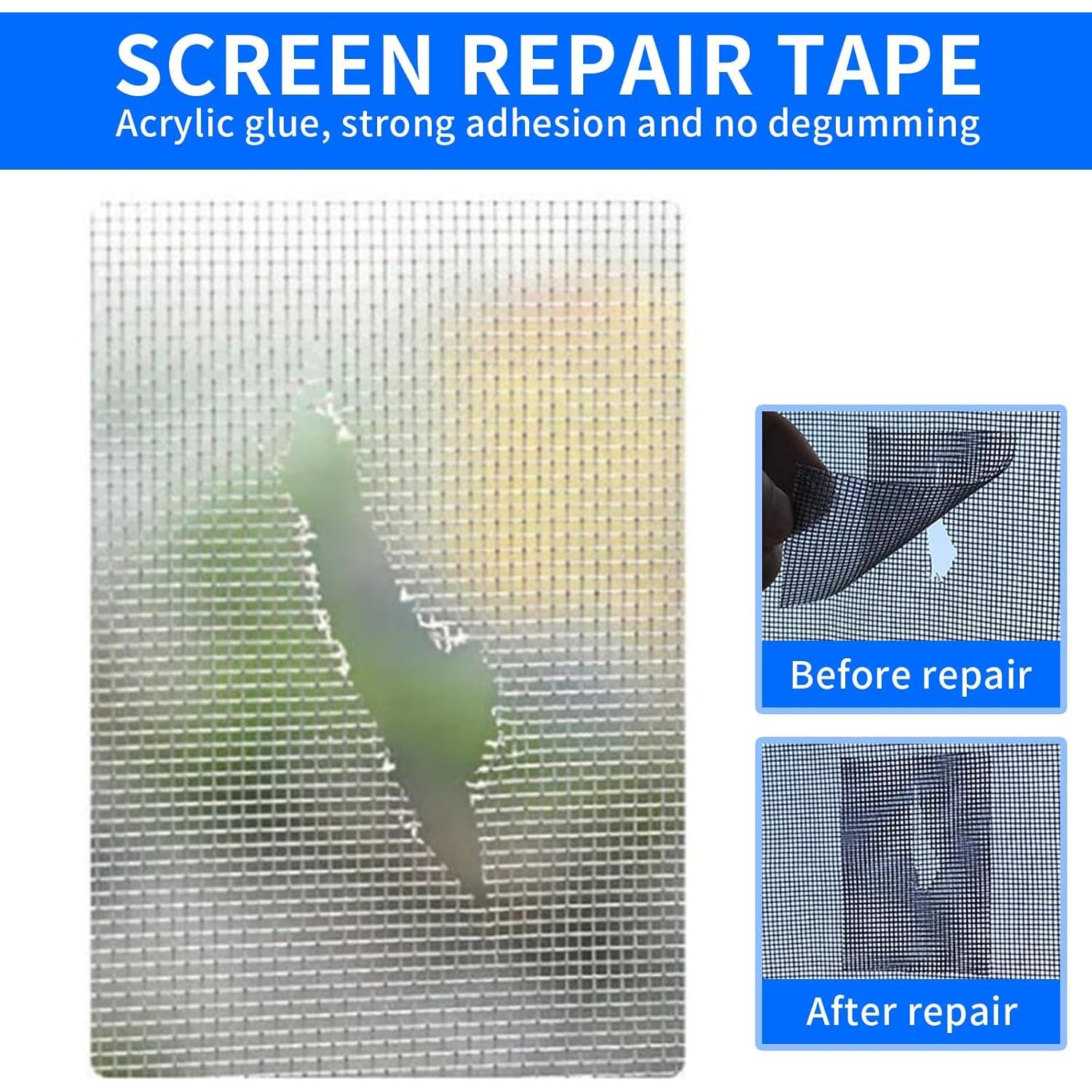 Cinta de Reparación de Pantallas de Malla ANGEO 10cm x 4.57m