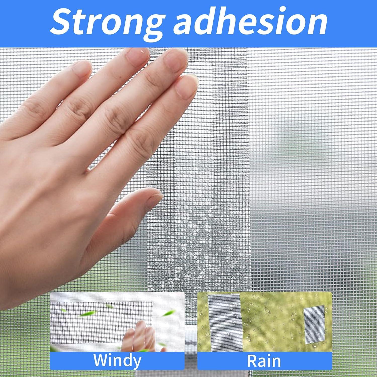 Cinta de Reparación de Pantallas de Malla ANGEO 10cm x 4.57m