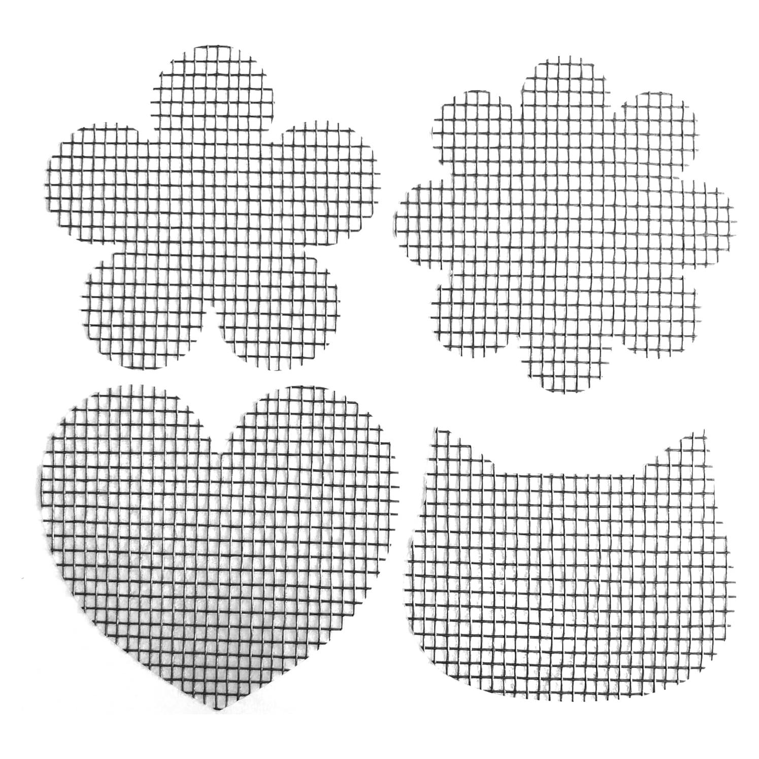 Kit de Reparación de Pantallas de Ventana BusyPet - 10 Hojas Malla