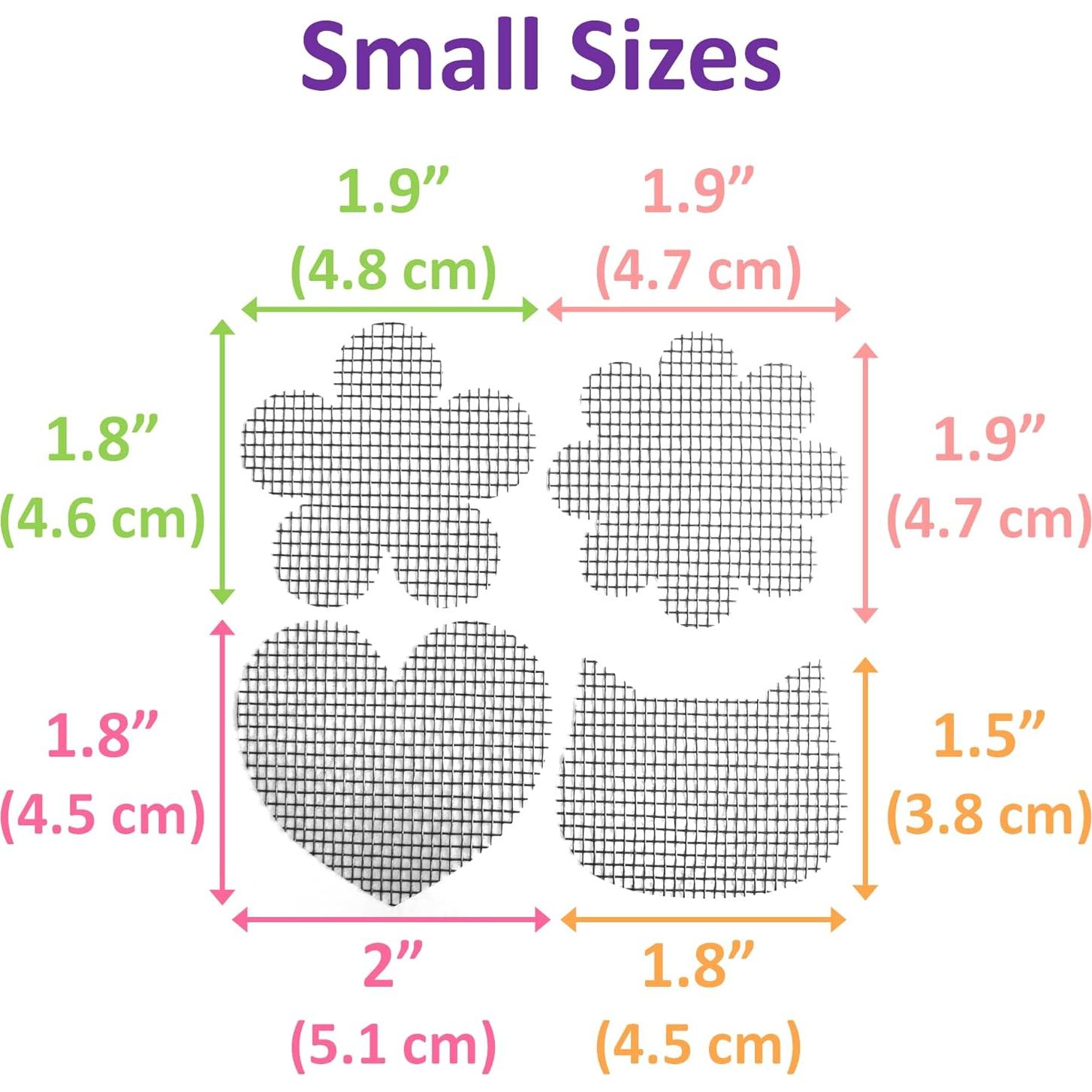 Kit de Reparación de Pantallas de Ventana BusyPet - 10 Hojas Malla