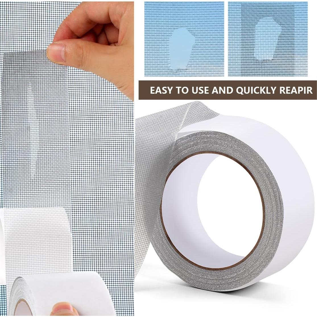 Kit de Reparación de Pantallas de Ventana ILSSLI 5CM x 5M 2PCS