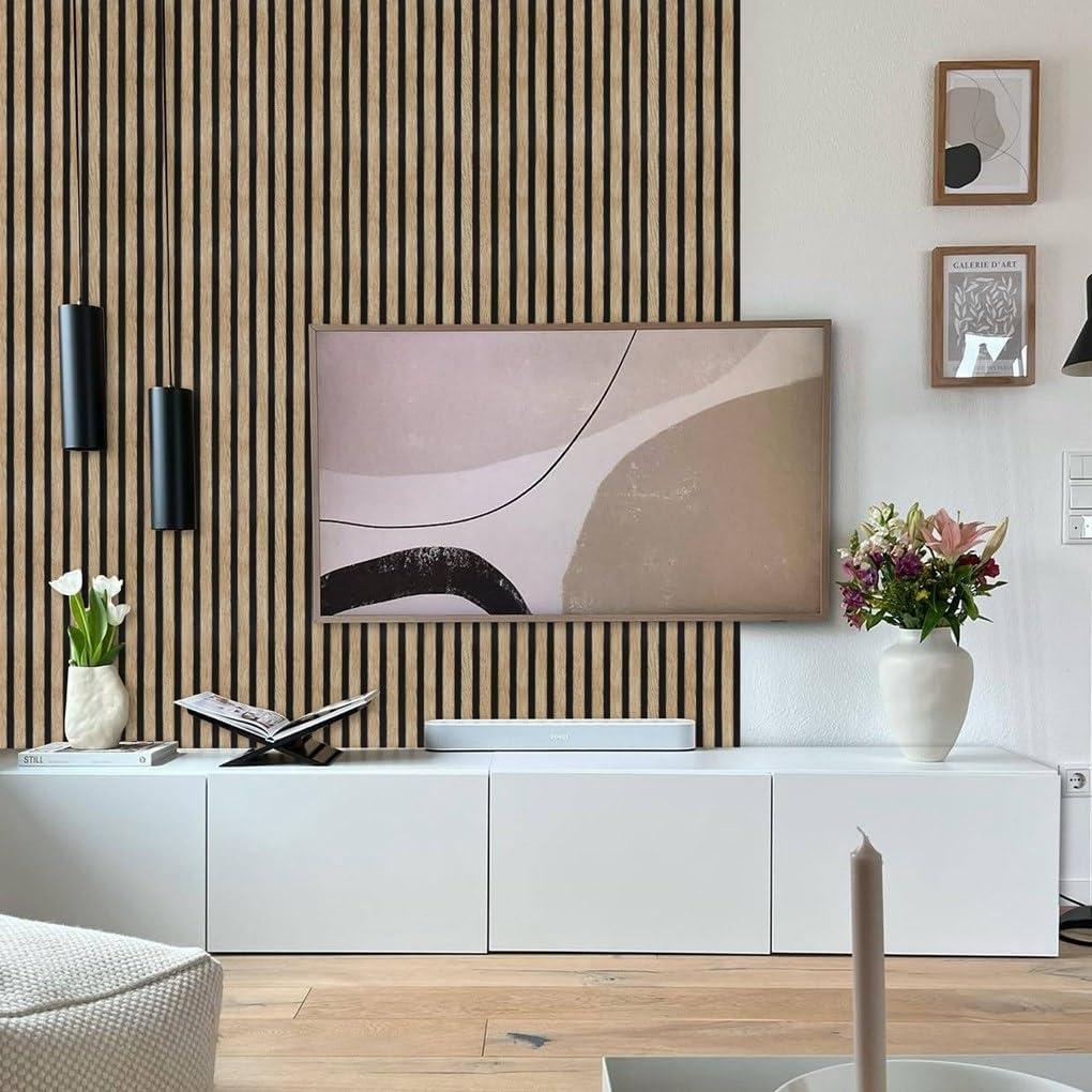 Papel Tapiz Autoadhesivo Arthome 43.5x305 cm Madera Beige