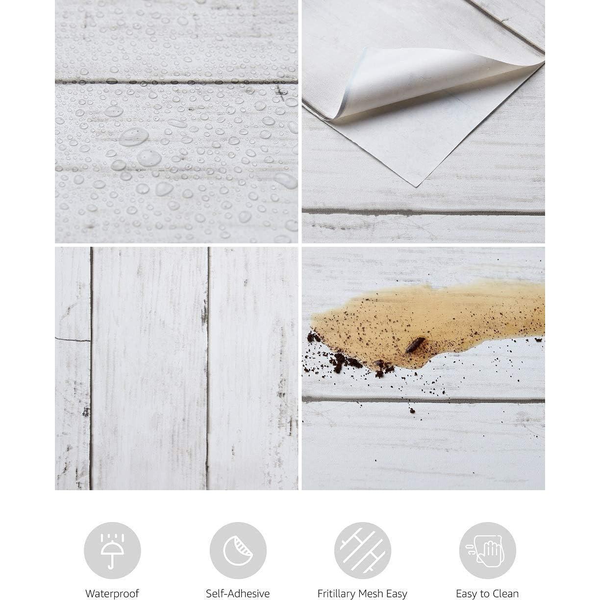 Papel Contacto Autoadhesivo Abyssaly Madera Vintage 44.7x698.5cm