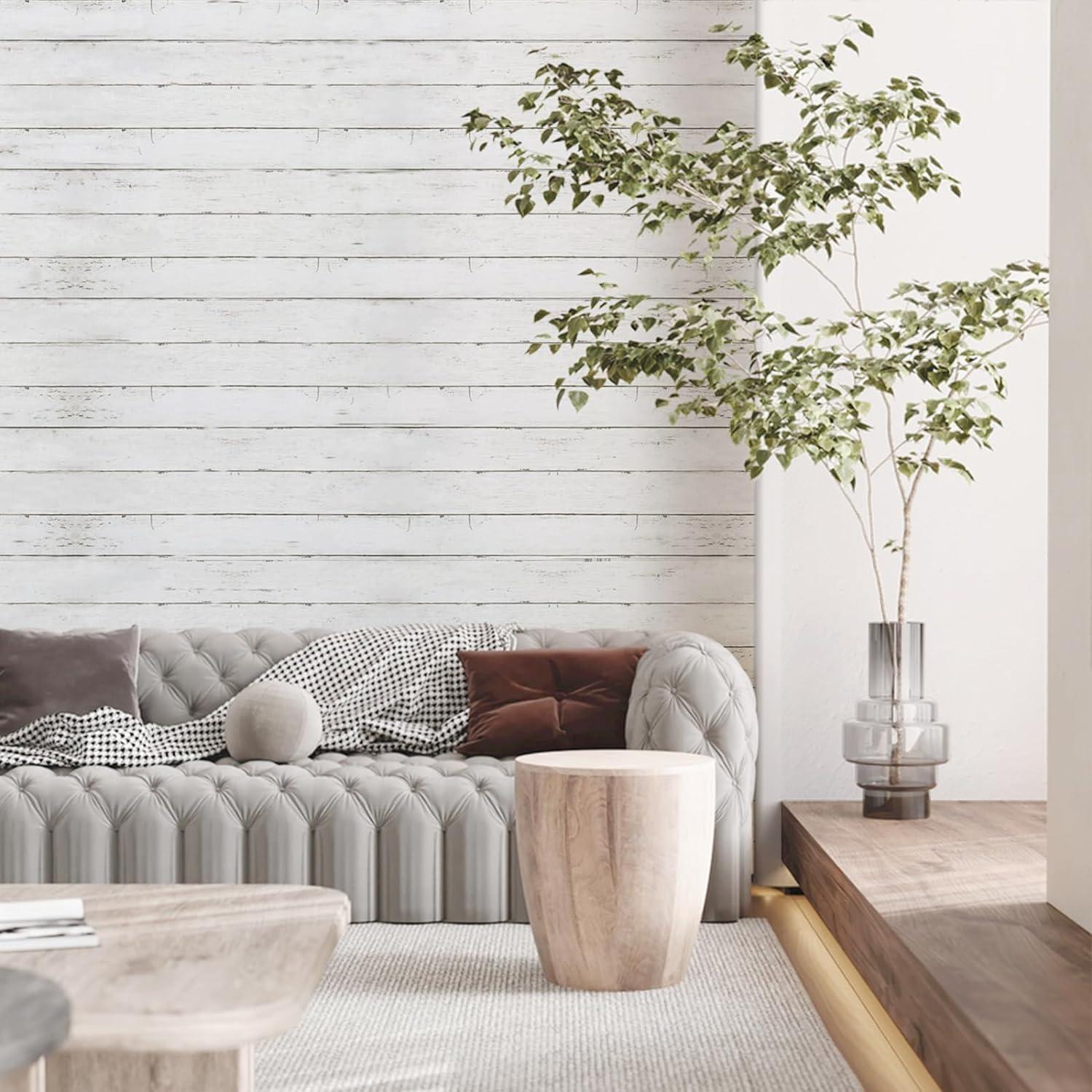 Papel Contacto Autoadhesivo Abyssaly Madera Vintage 44.7x698.5cm