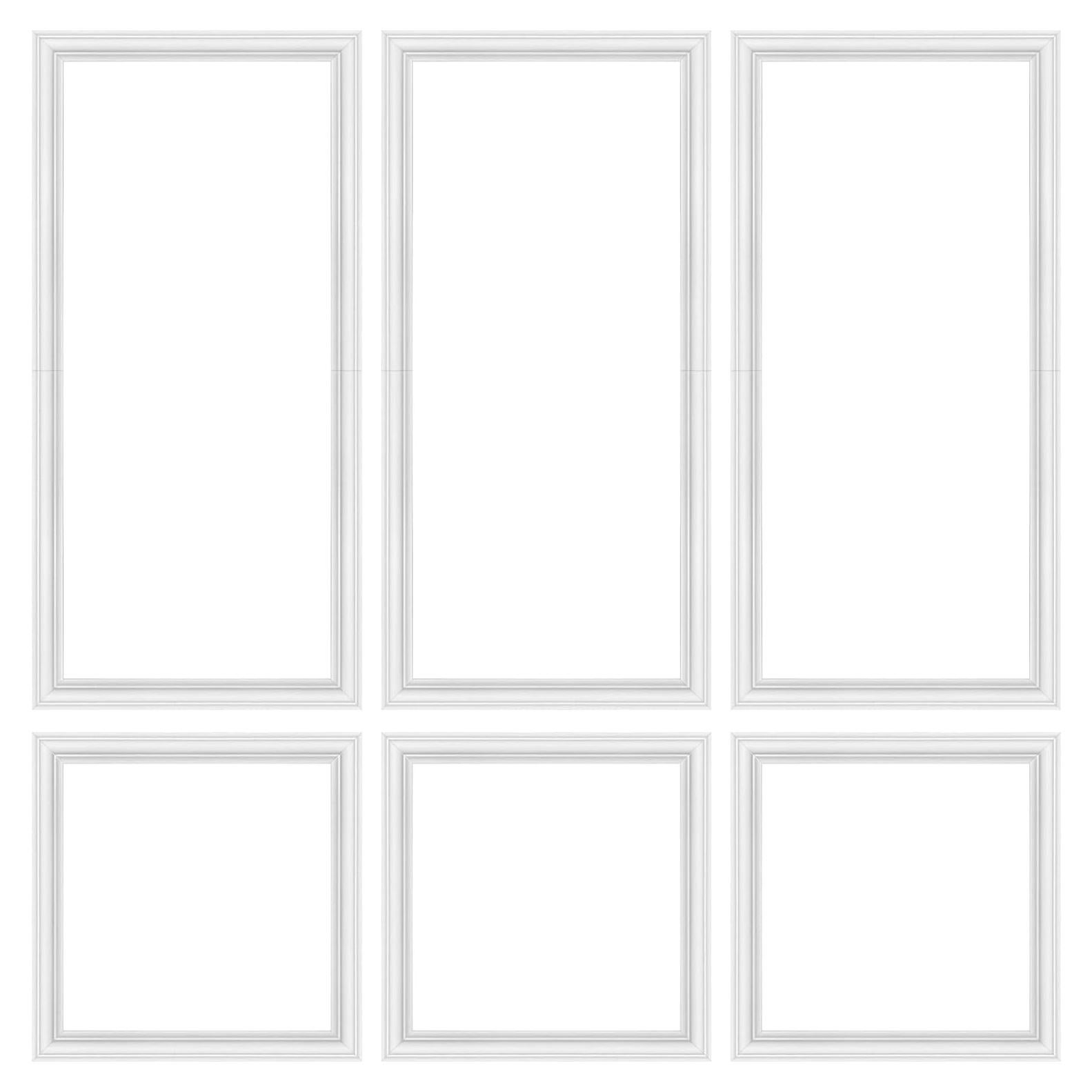 Kit de Molduras de Pared Autoadhesivas WANGDAYUAN 3 Set 30 Piezas