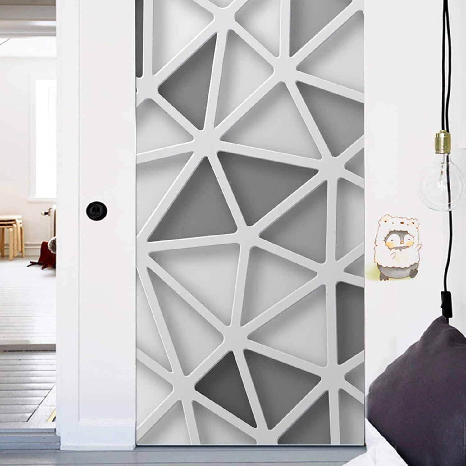 Pegatinas de Puerta ChezMax 3D Autoadhesivas 77x200 cm