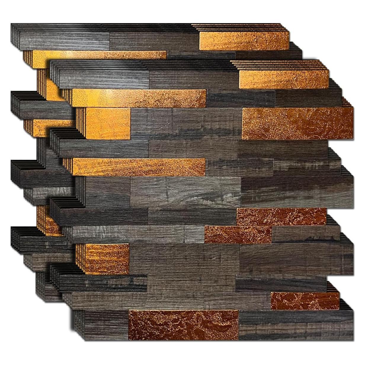 Azulejos de Respaldo Autoadhesivos XUANINY 12 Hojas 30x30cm