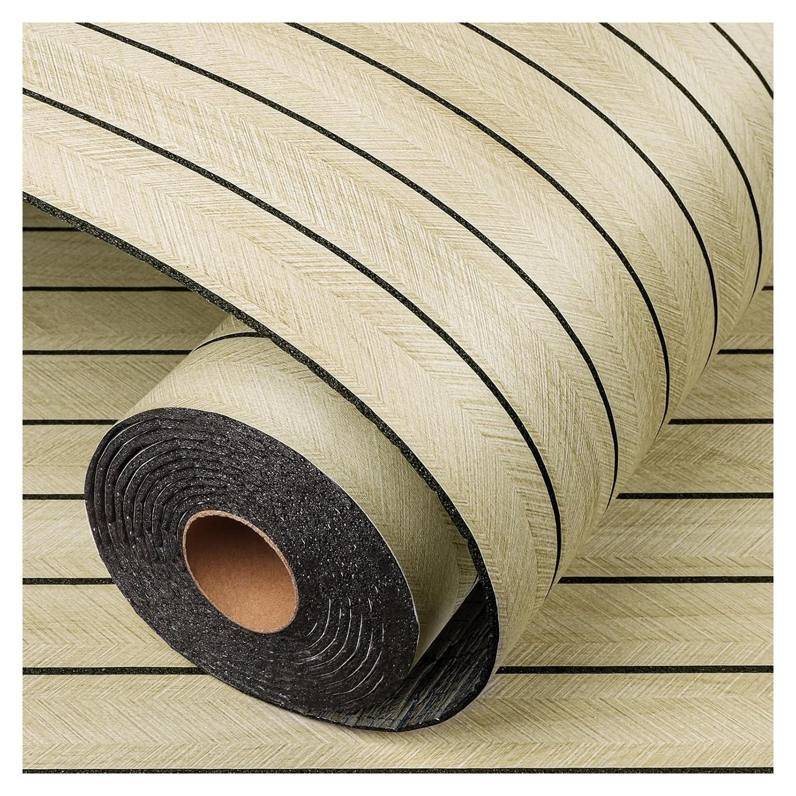 Panel de Pared Autoadhesivo LaCheery 3D Beige 60x400cm