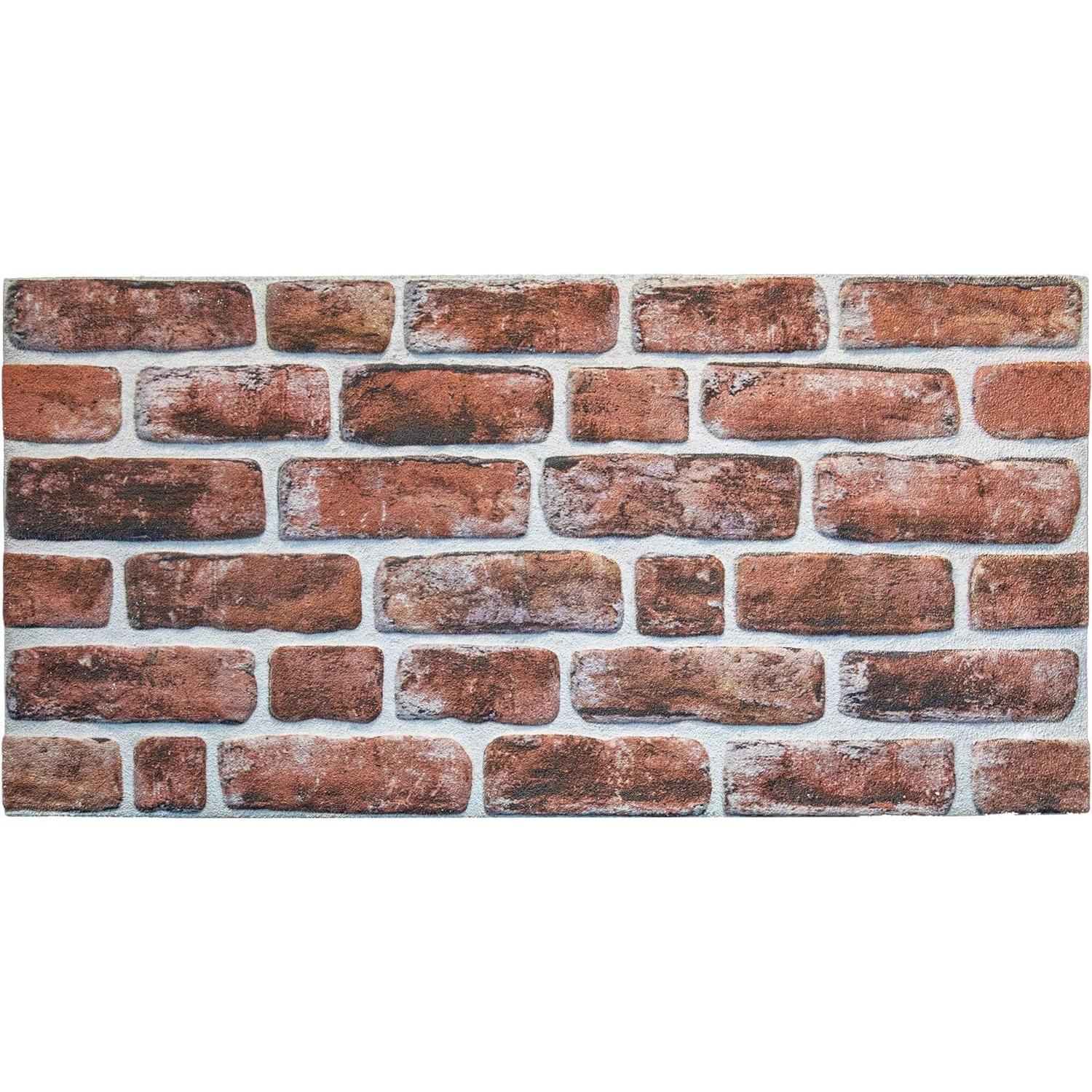 Paneles de Pared 3D Dundee Deco Ladrillo Caoba 5.0 m²