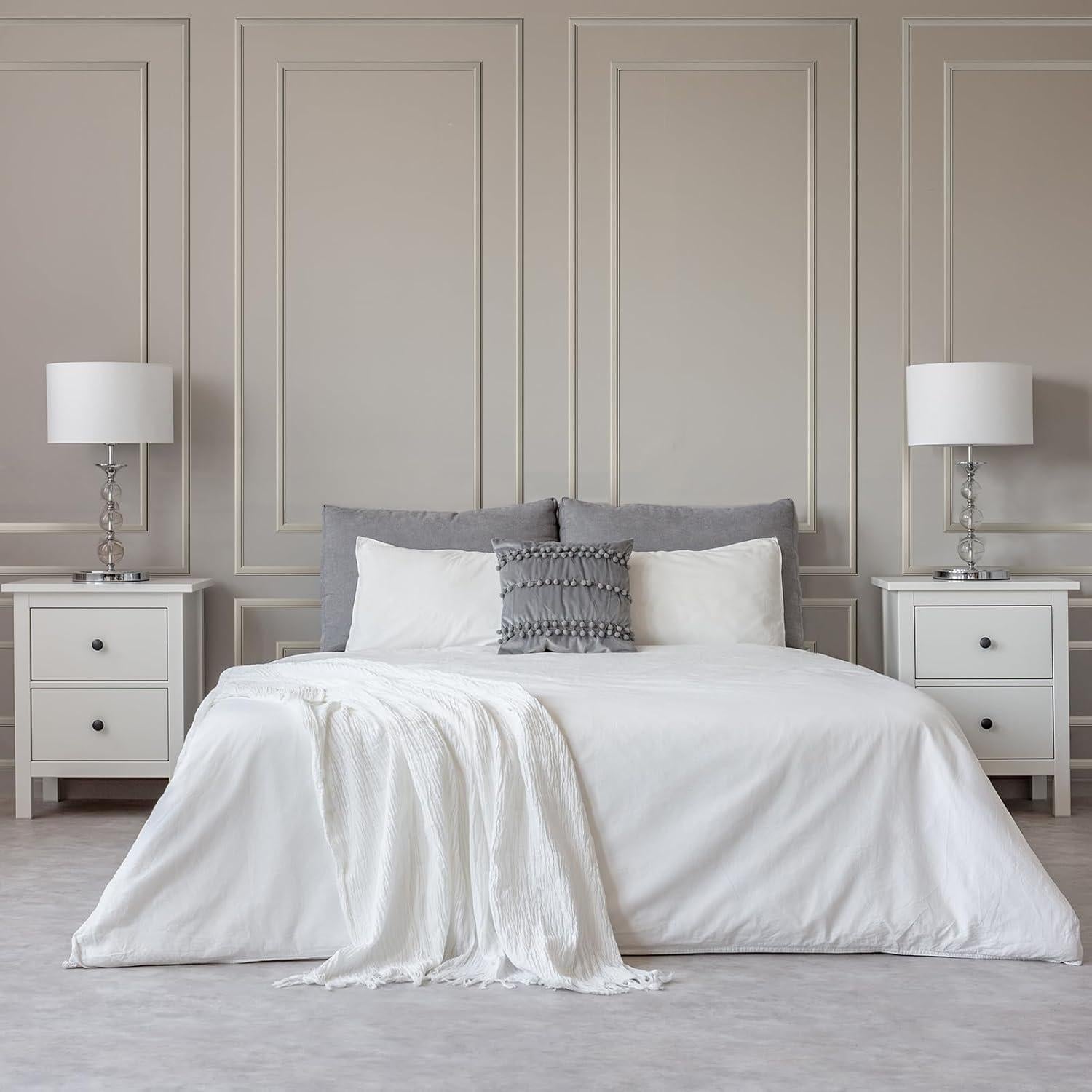 Kit de Molduras de Pared Autoadhesivas Pangda 60 Piezas