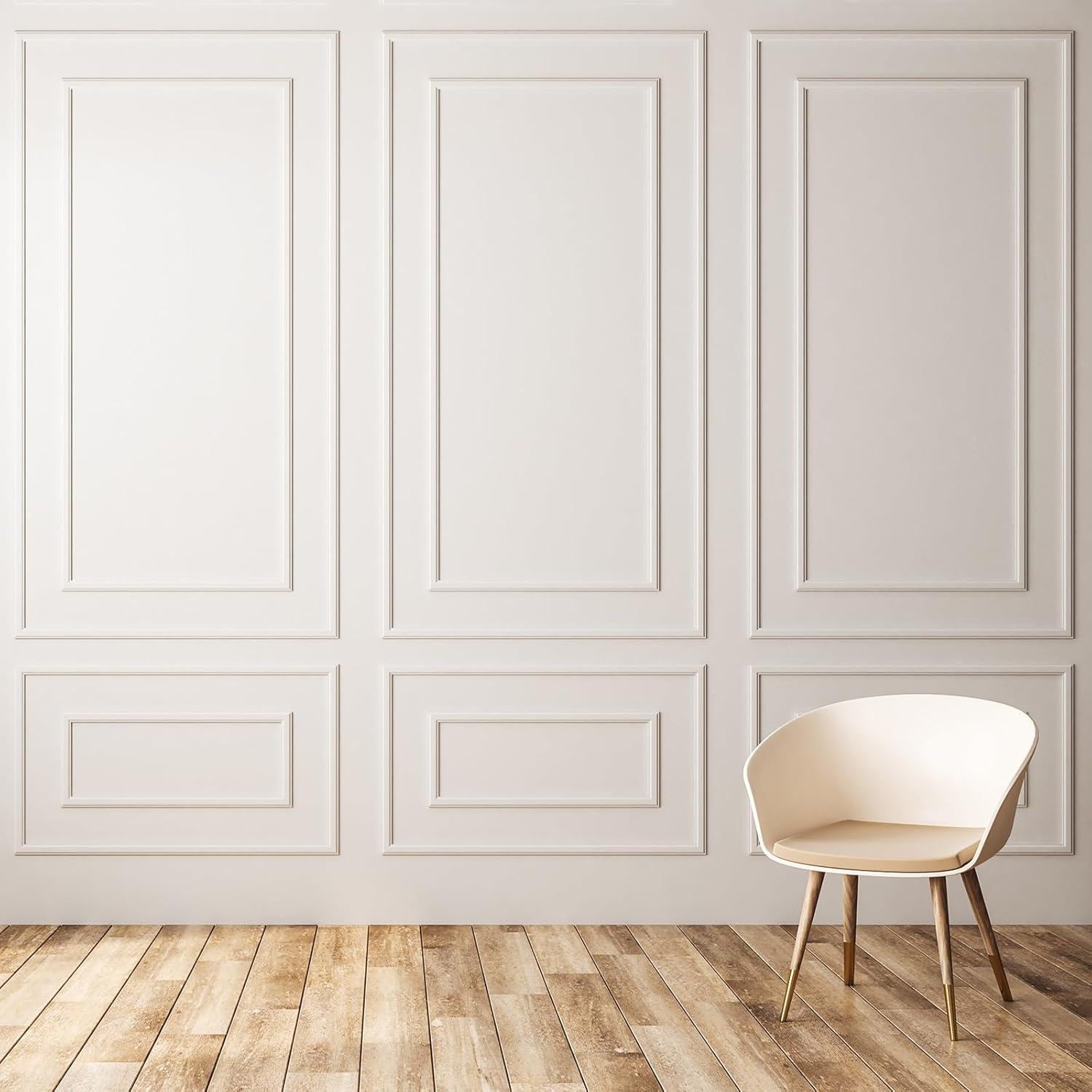 Kit de Molduras de Pared Autoadhesivas Pangda 60 Piezas