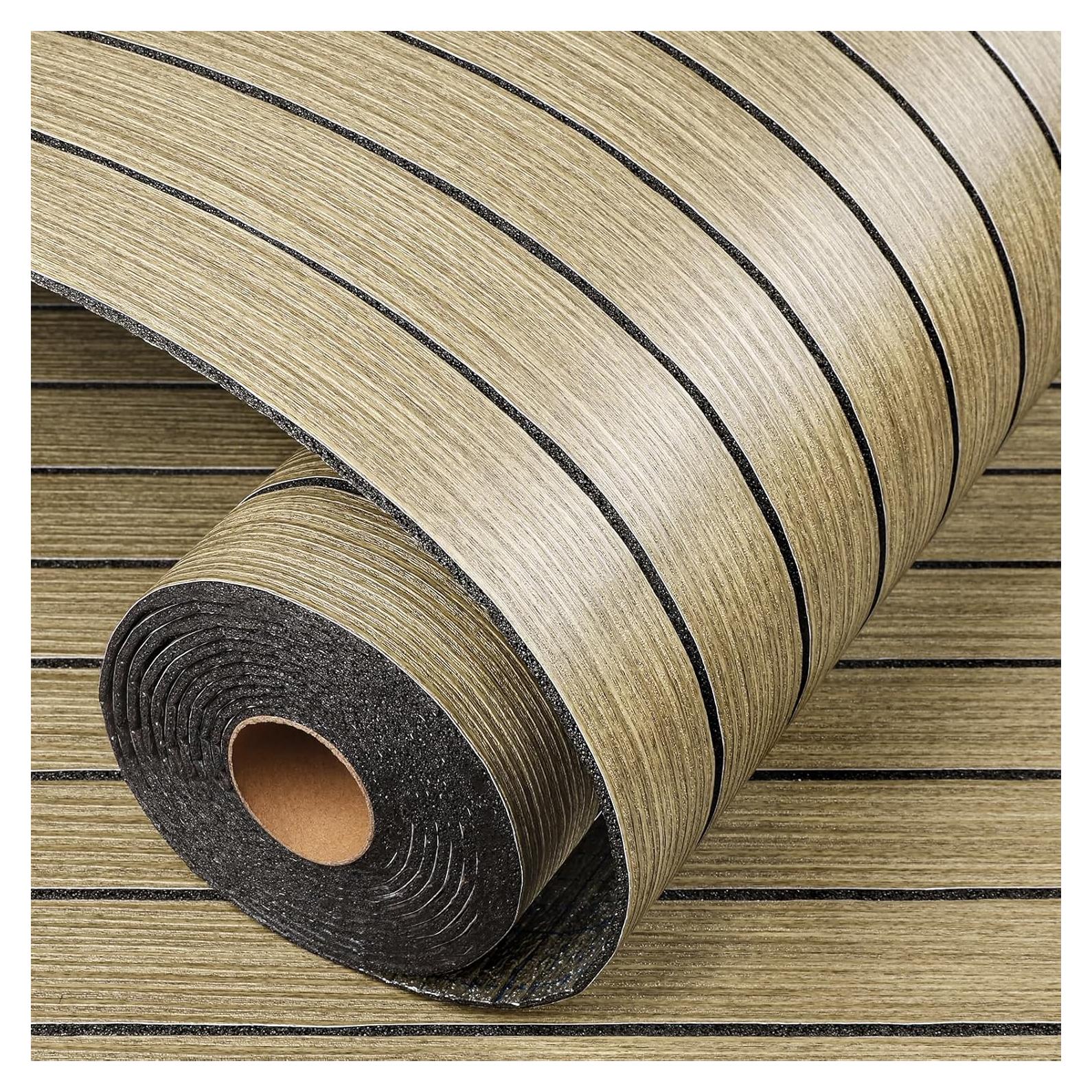 Paneles de Pared Autoadhesivos LaCheery 60cm x 400cm Marrón