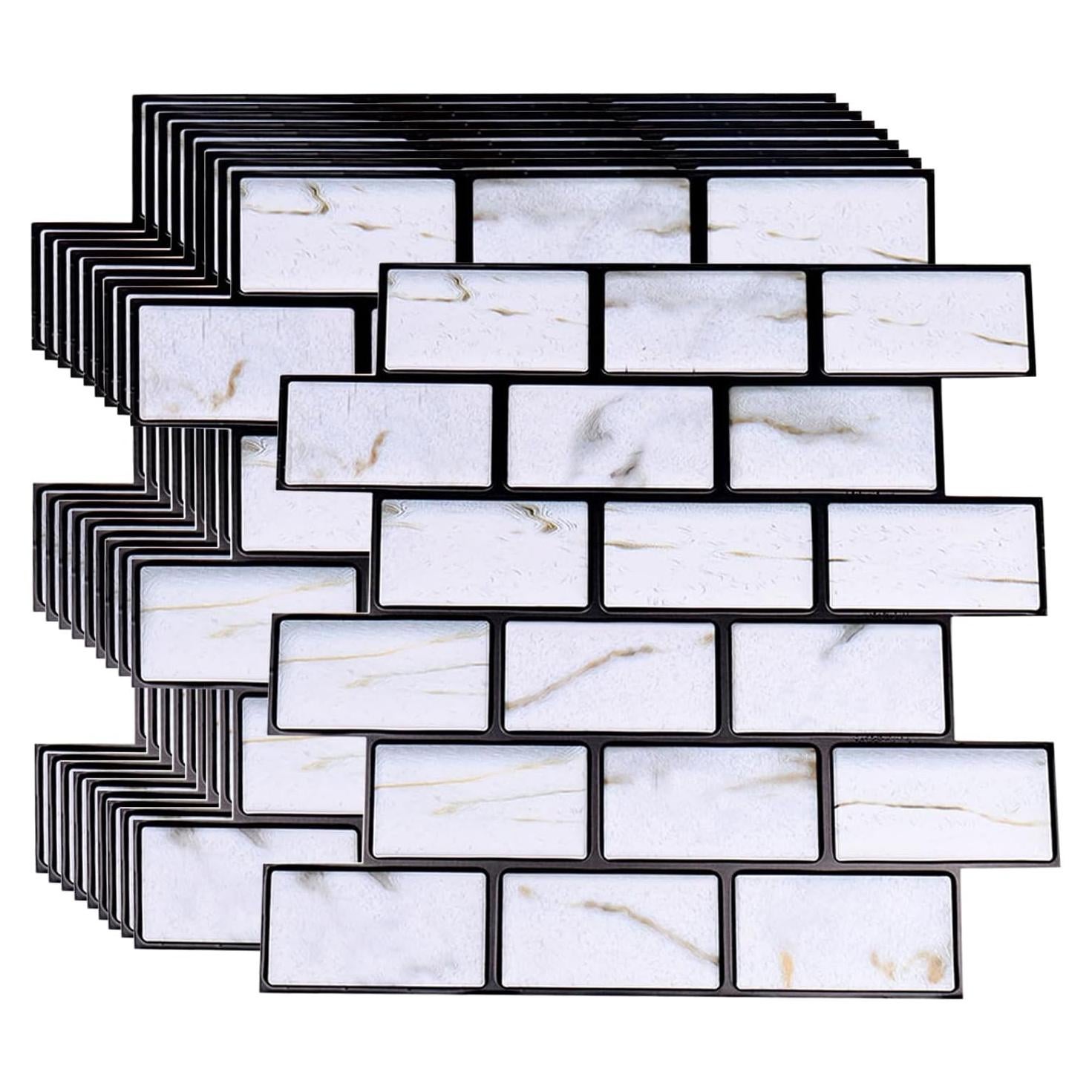 Paneles de Pared 3D Autoadhesivos JIATUMEIMAOYI 10pcs 30x30cm