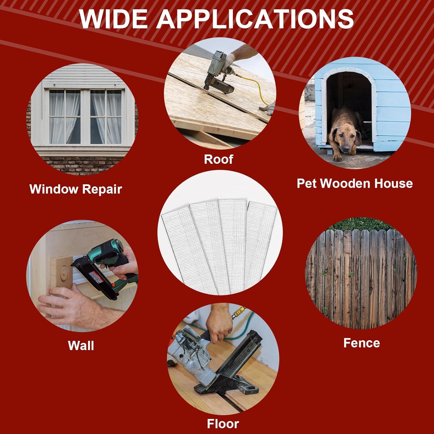 Clavos Brad DEWBIN 12000 25mm 18GA Galvanizados para Pistola