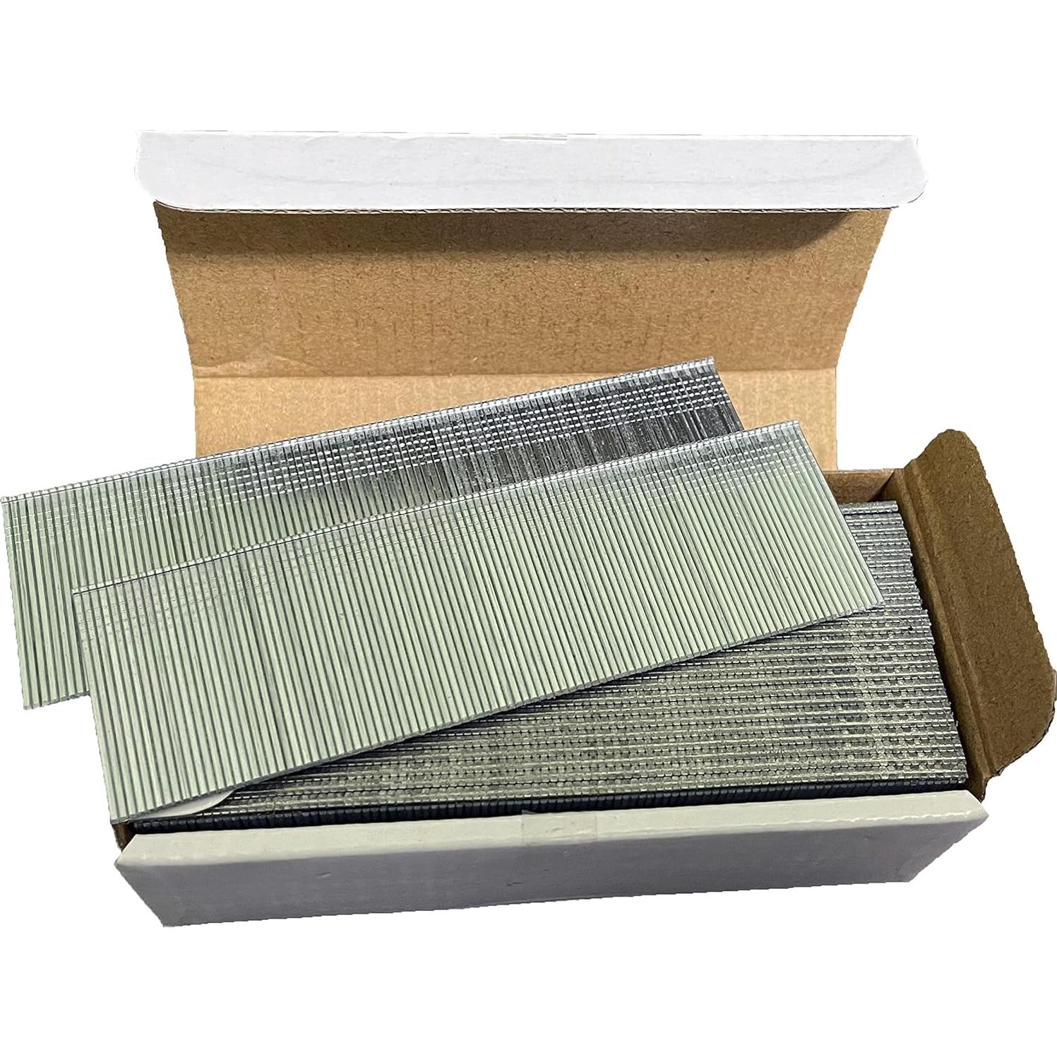 Clavos Brad 18 GA Steel Force F38 Acero Galvanizado 5000 Unidades