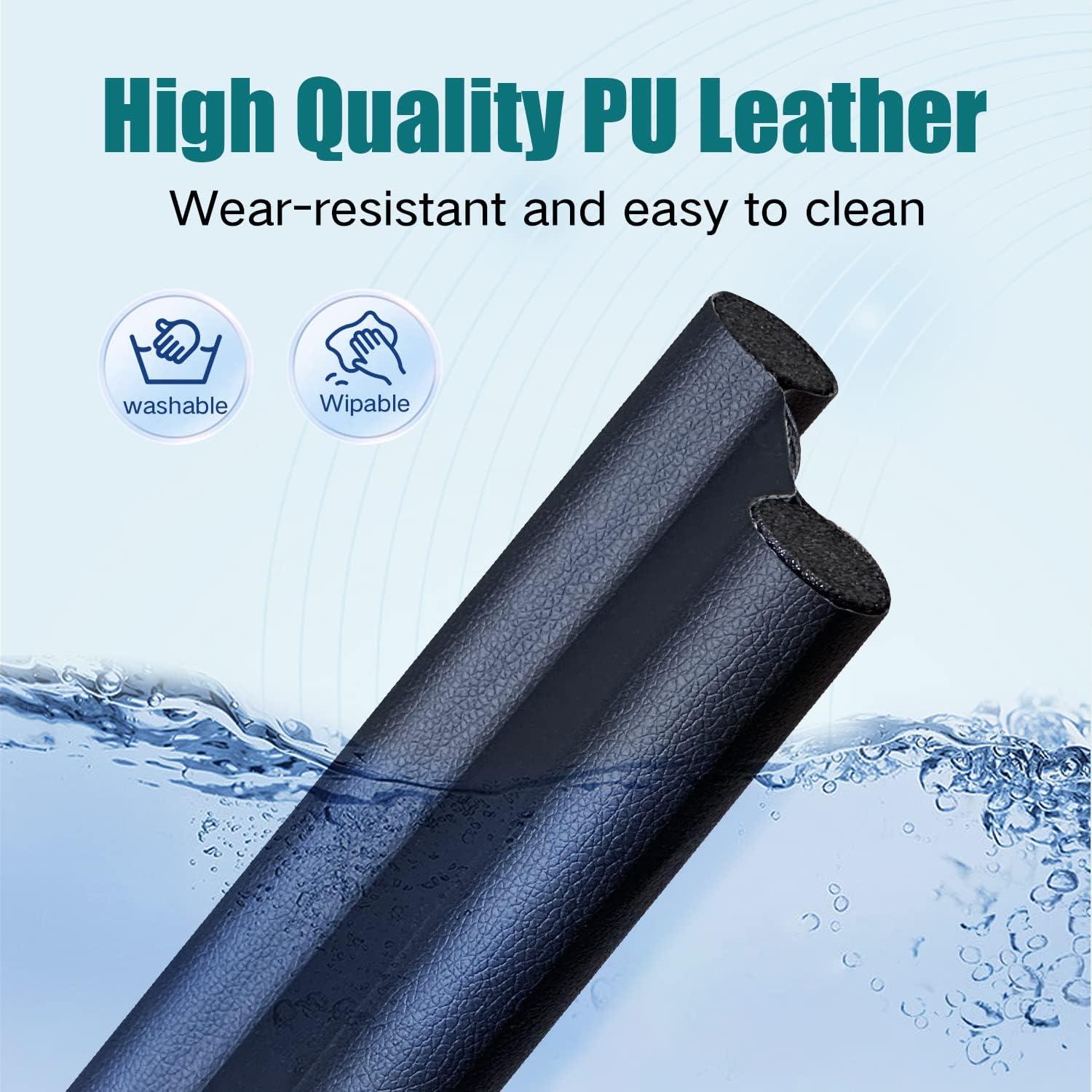 Detenedor de Corrientes de Aire Protalwell para Puertas Negras