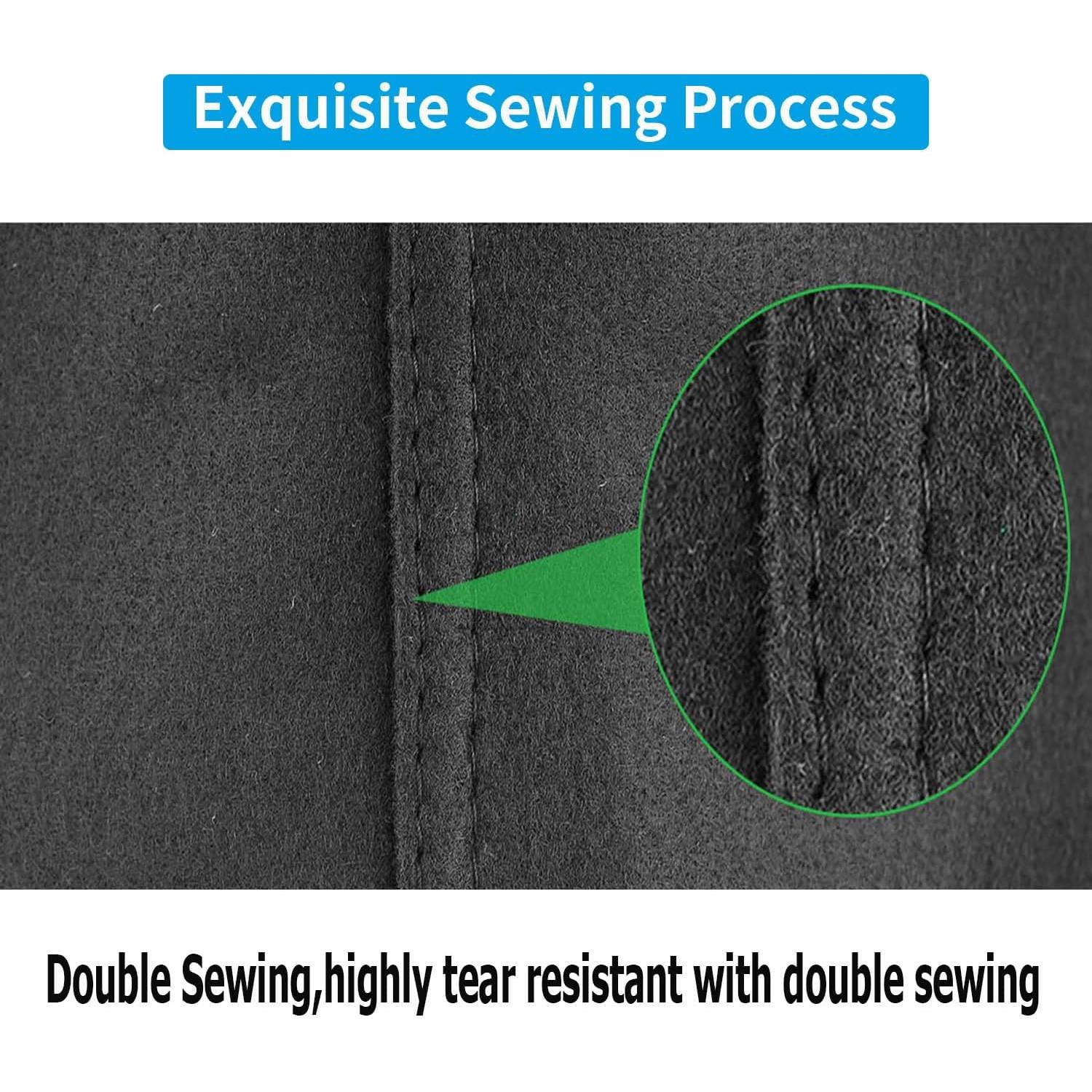 12 Bolsas de Cultivo de Tela No Tejida 300g Adorma 3 Galones