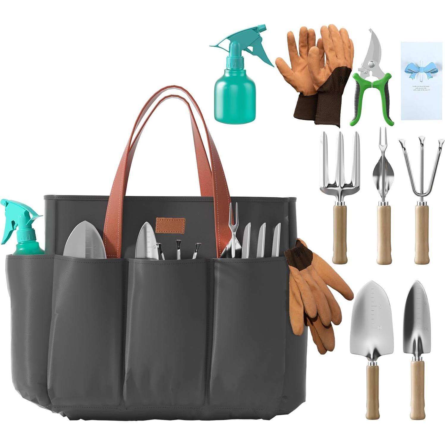 Conjunto de Herramientas de Jardinería VerdantVibes 9 Piezas