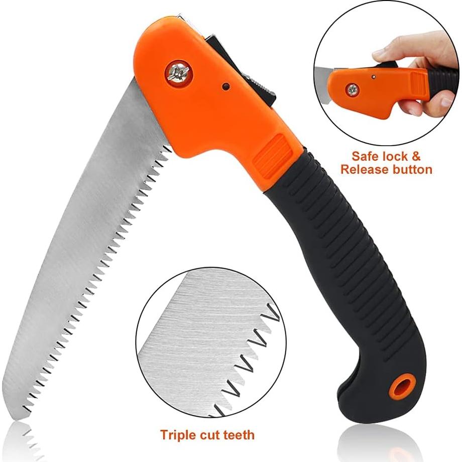 Juego de Herramientas de Jardín QINGFANGLI 10 Piezas Acero Inoxidable