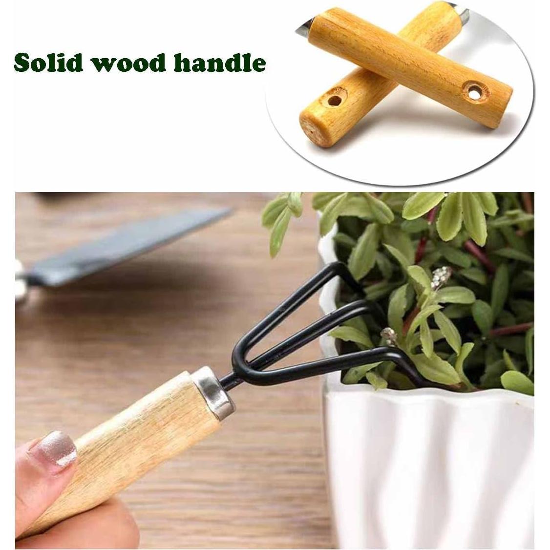 Juego de Herramientas de Jardín HAIUWOER 3 Piezas Ergonómico