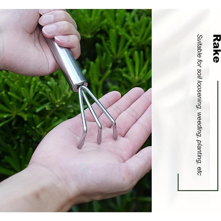 Juego de Herramientas de Jardinería 3 en 1 Screwizard - Aluminio