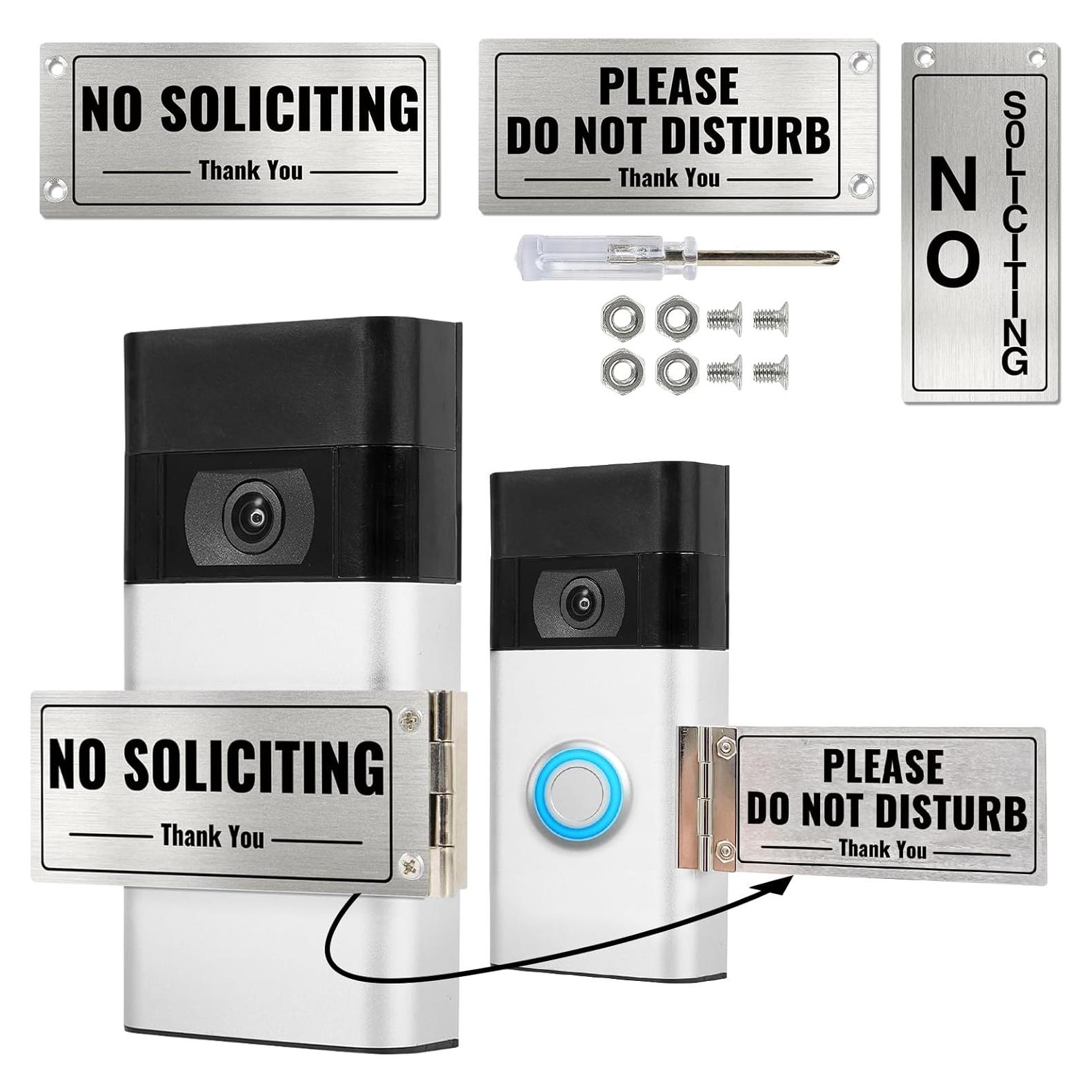 Cubierta de Timbre Rotativa PLT - Señal de No Molestar